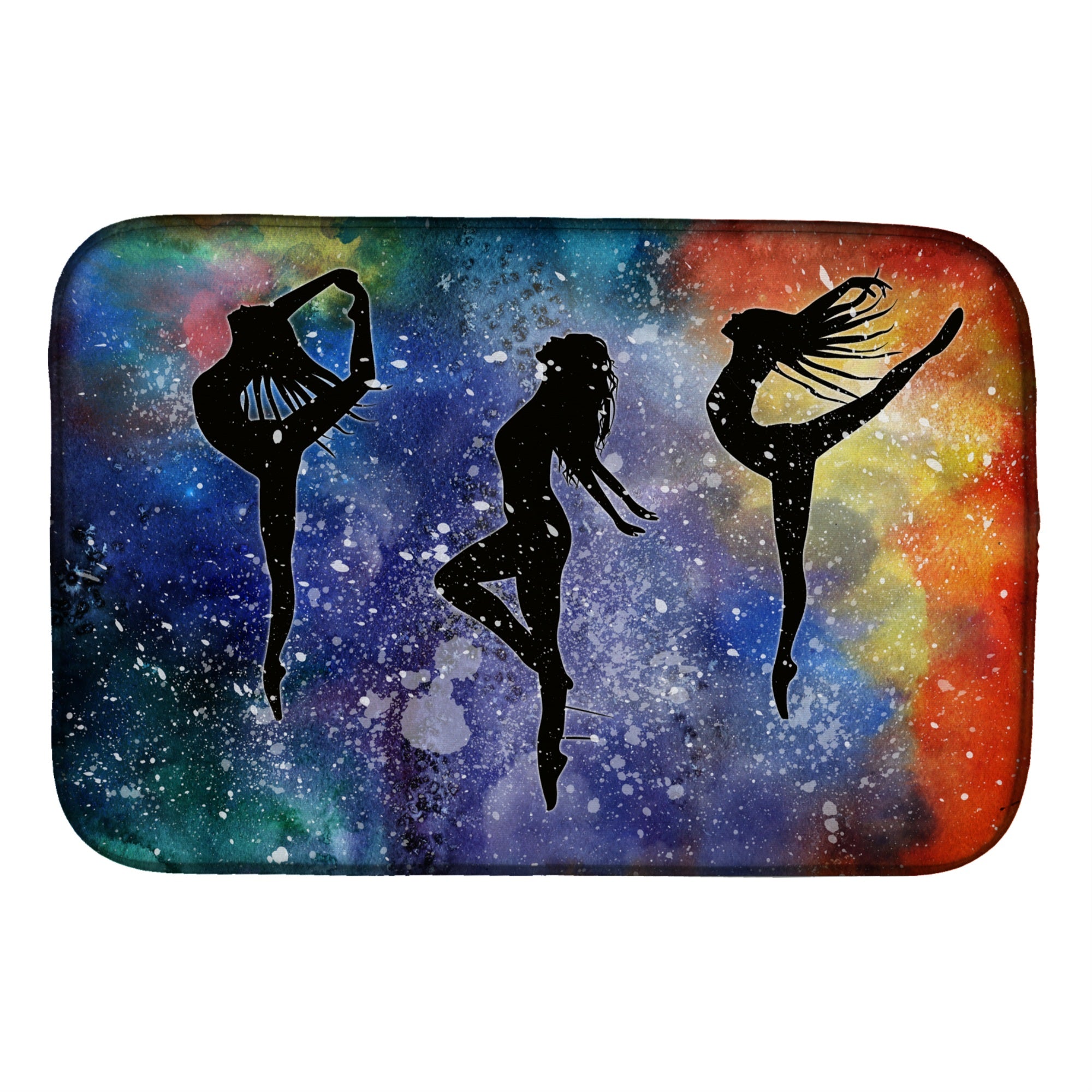 Caroline'S Treasures Dancers Dish Drying Mat, 14 X 21