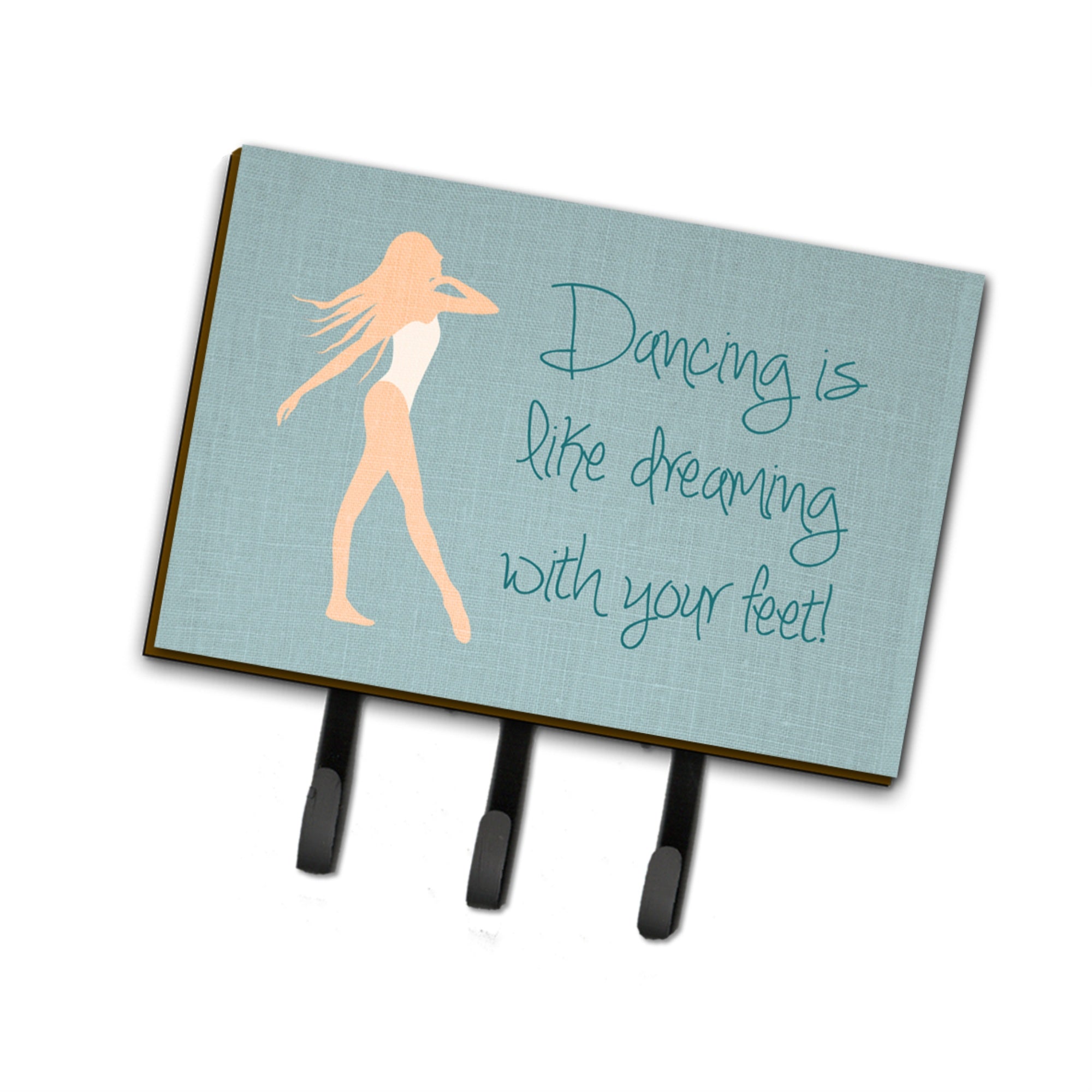 Caroline'S Treasures Dancing Is Like Dreaming Wall Hook, Triple