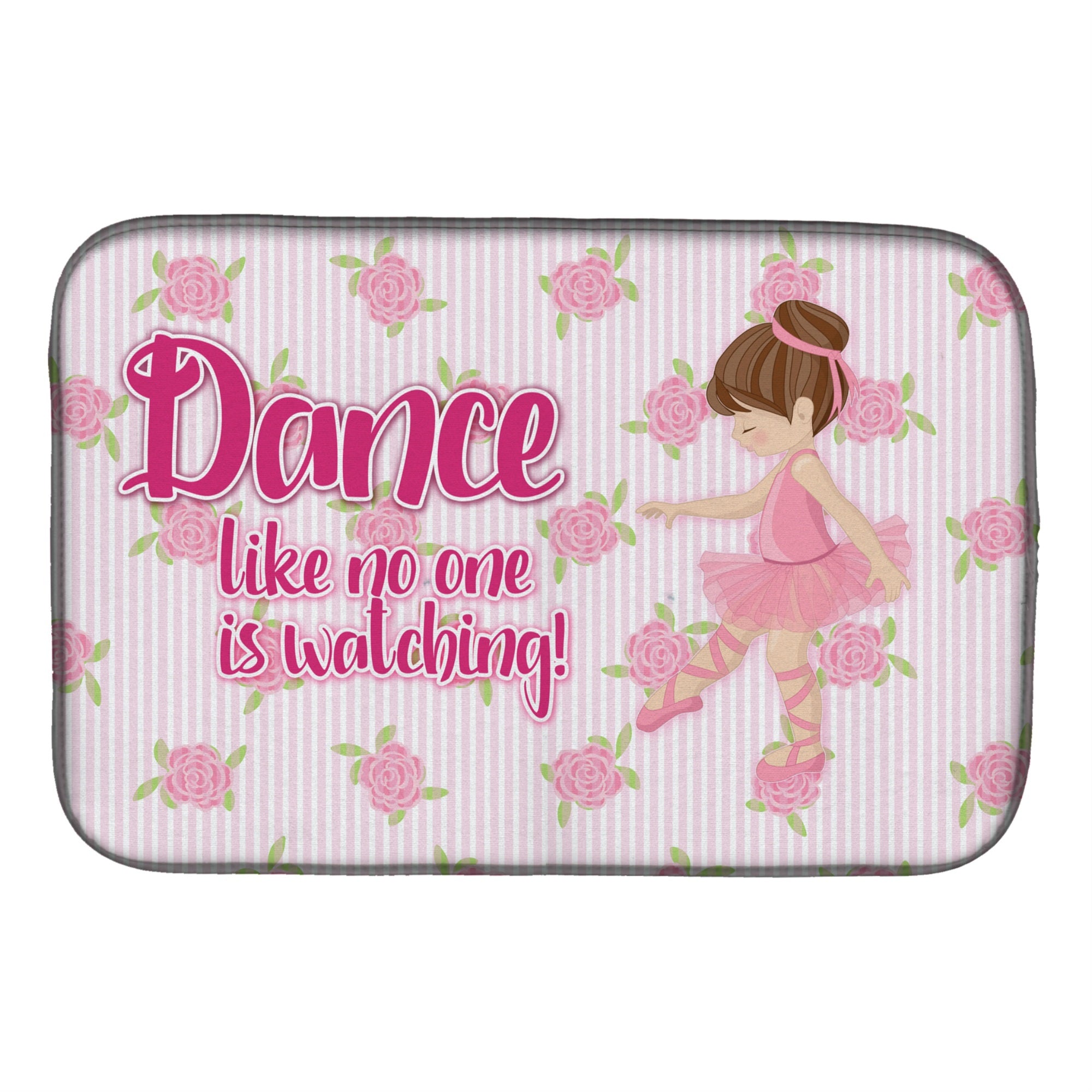 Caroline'S Treasures Ballet Dance Dish Drying Mat, 14 X 21