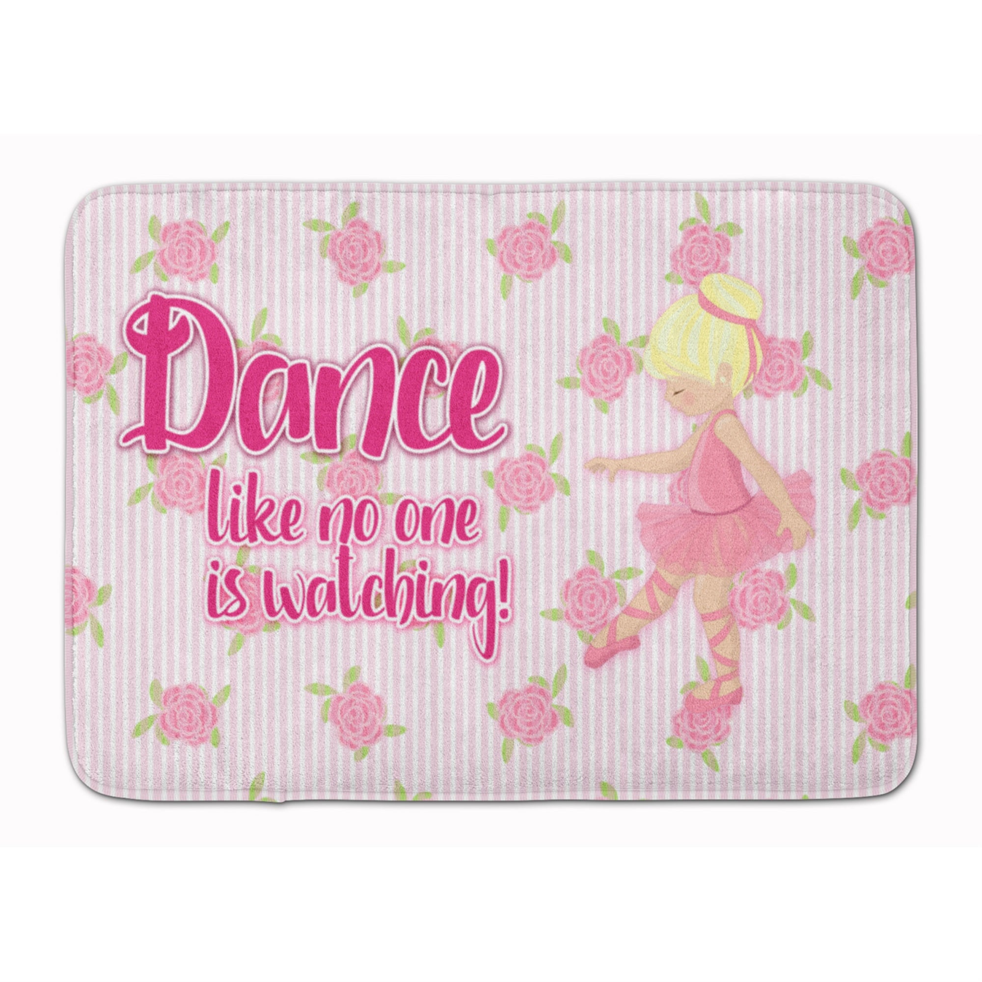 Caroline'S Treasures Ballet Dance Blonde Floor Mat, 19 H X 27 W, Multicolor