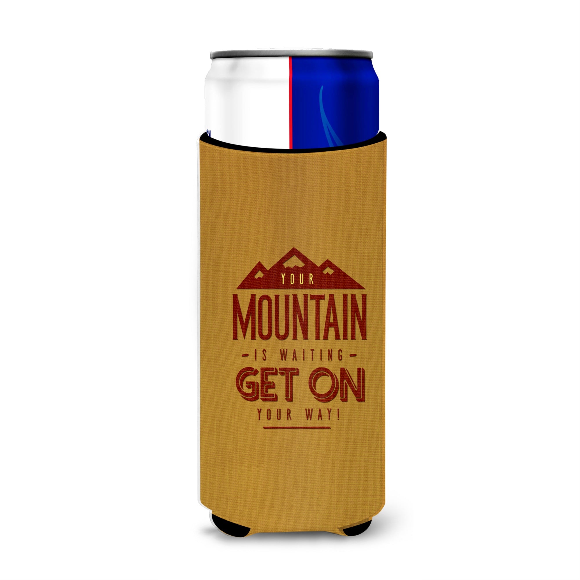 Caroline'S Treasures The Mountain Is Waiting Michelob Ultra Hugger For Slim Cans, Multicolor