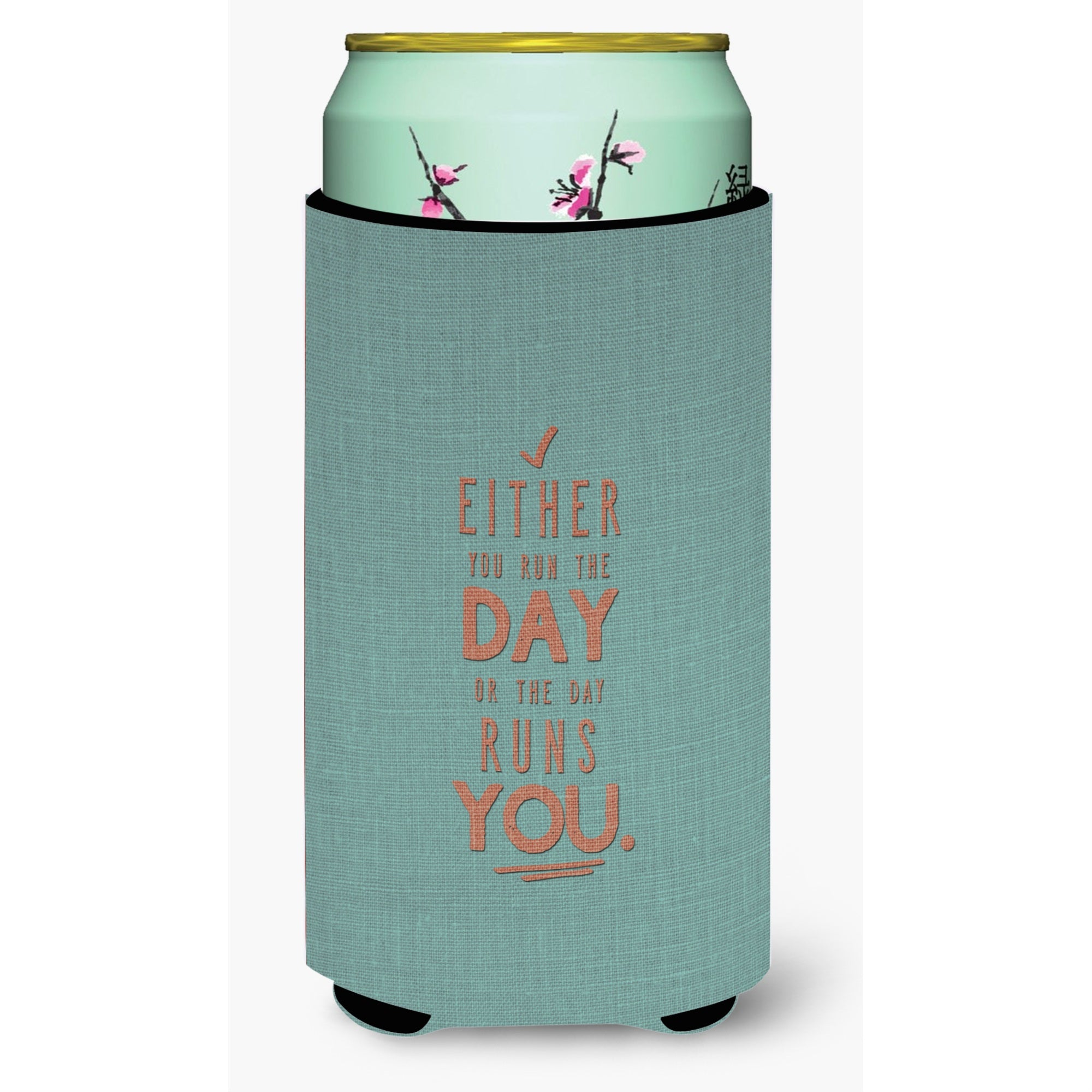 Caroline'S Treasures Run The Day Tall Boy Beverage Insulator Hugger, Multicolor