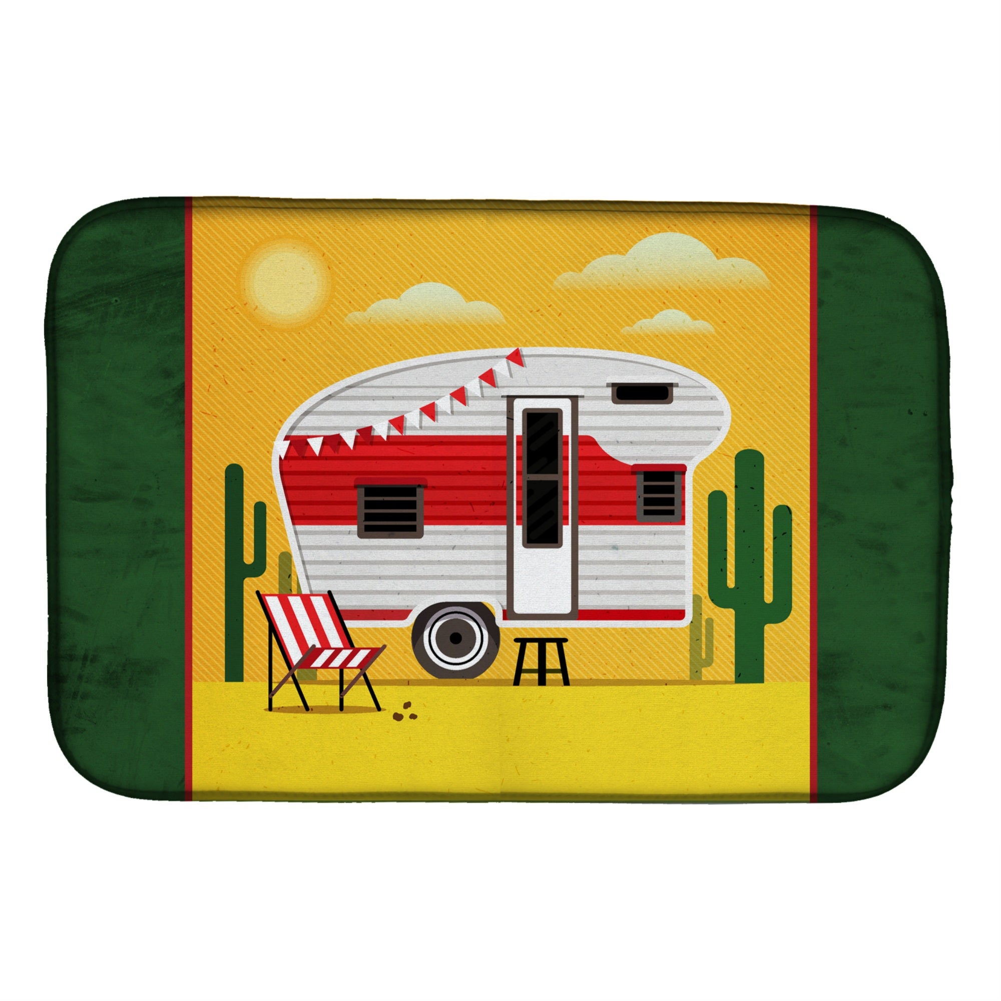 Caroline'S Treasures Bb5479Ddm Dish Drying Mat, 14 X 21