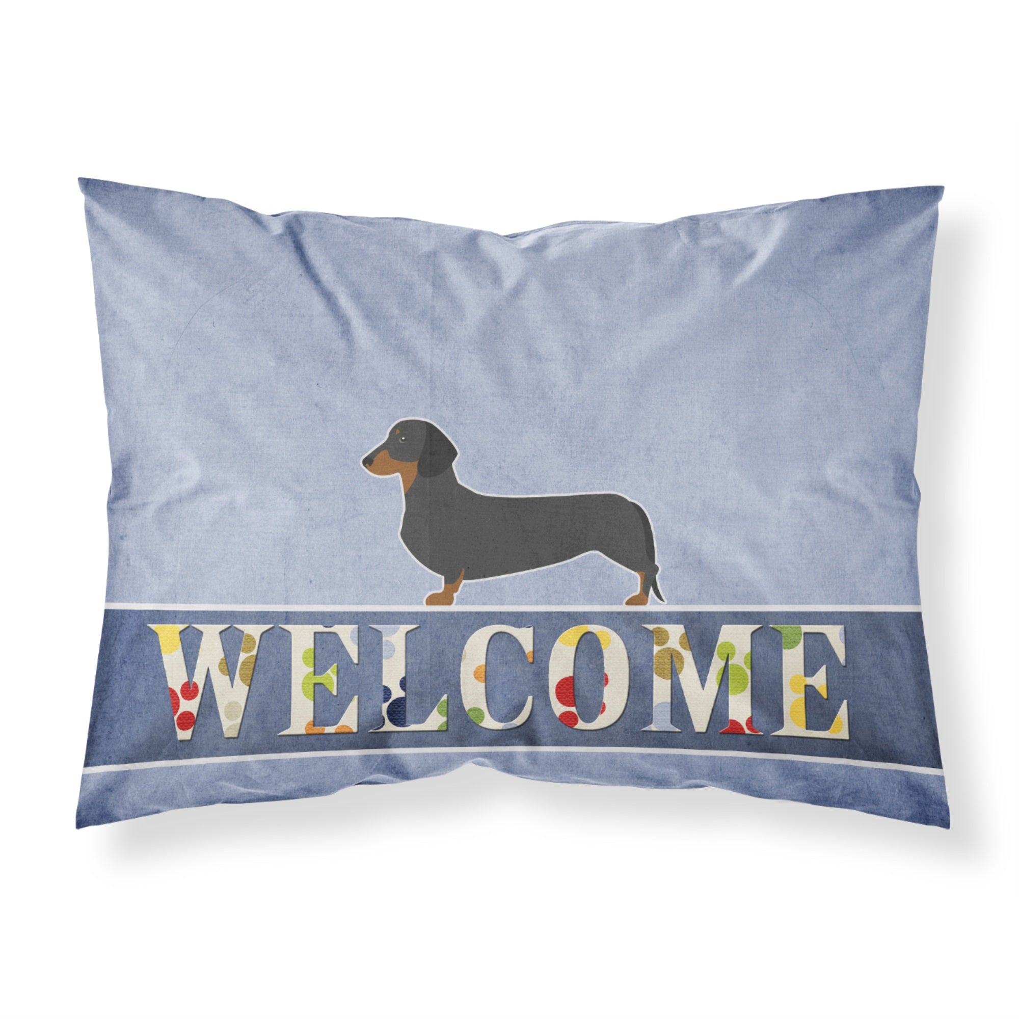 Caroline'S Treasures Welcome Dachshund Pillowcase, Standard
