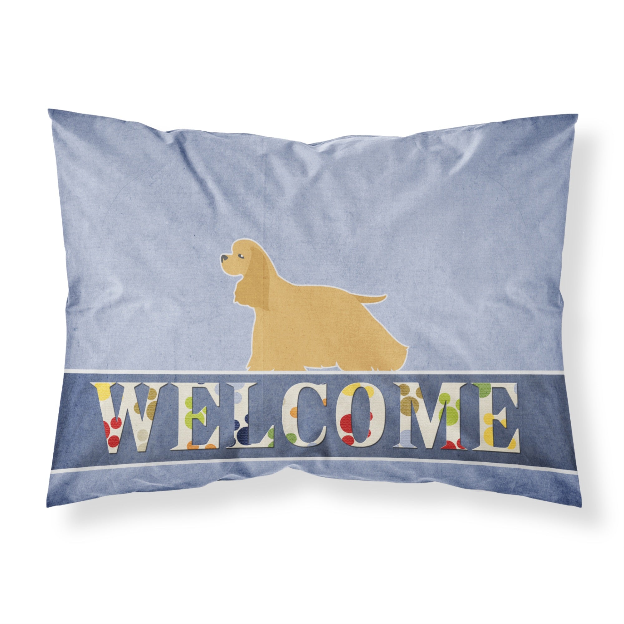 Caroline'S Treasures Cocker Spaniel Welcome Pillowcase, Standard,