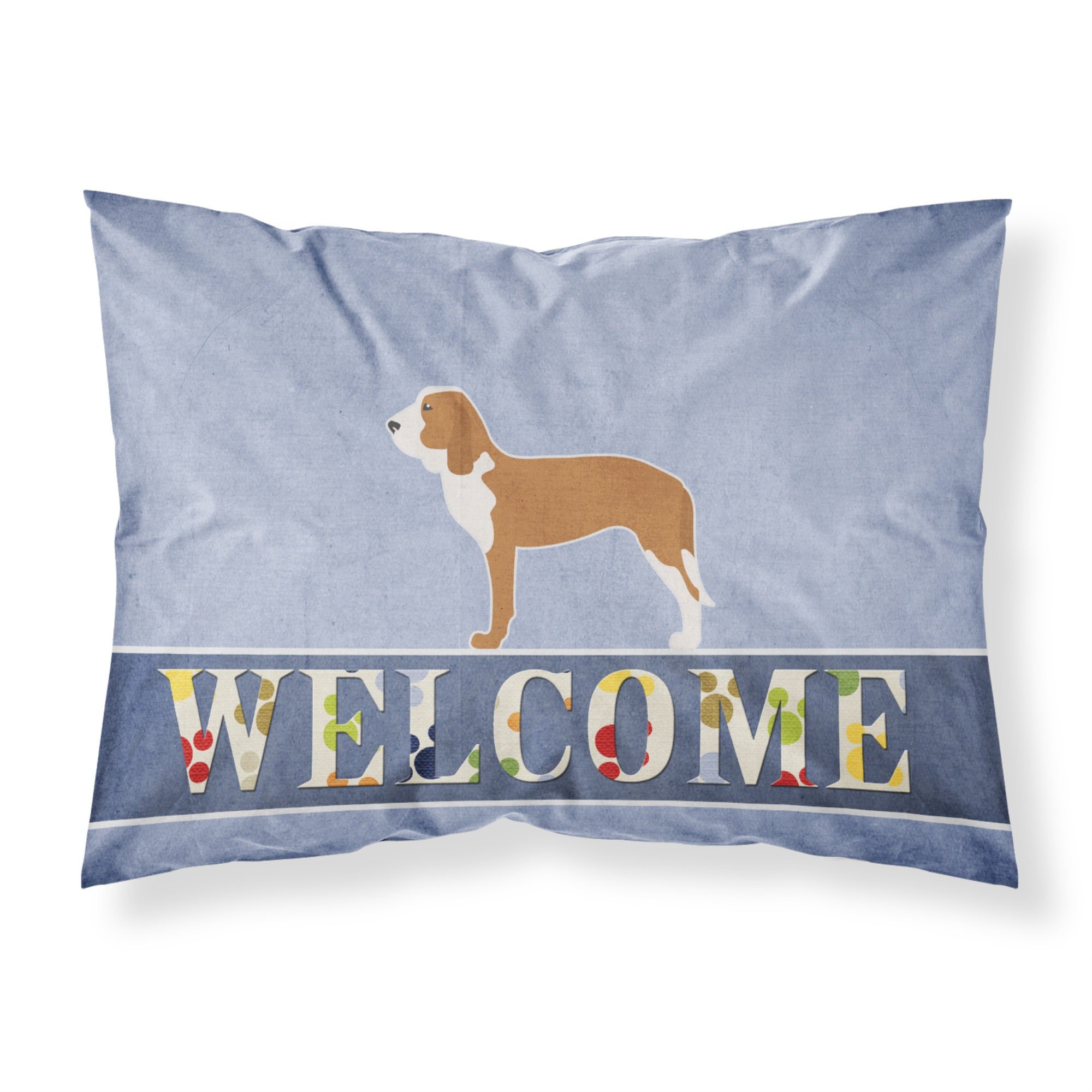 Caroline'S Treasures Spanish Hound Welcome Pillowcase, Standard,