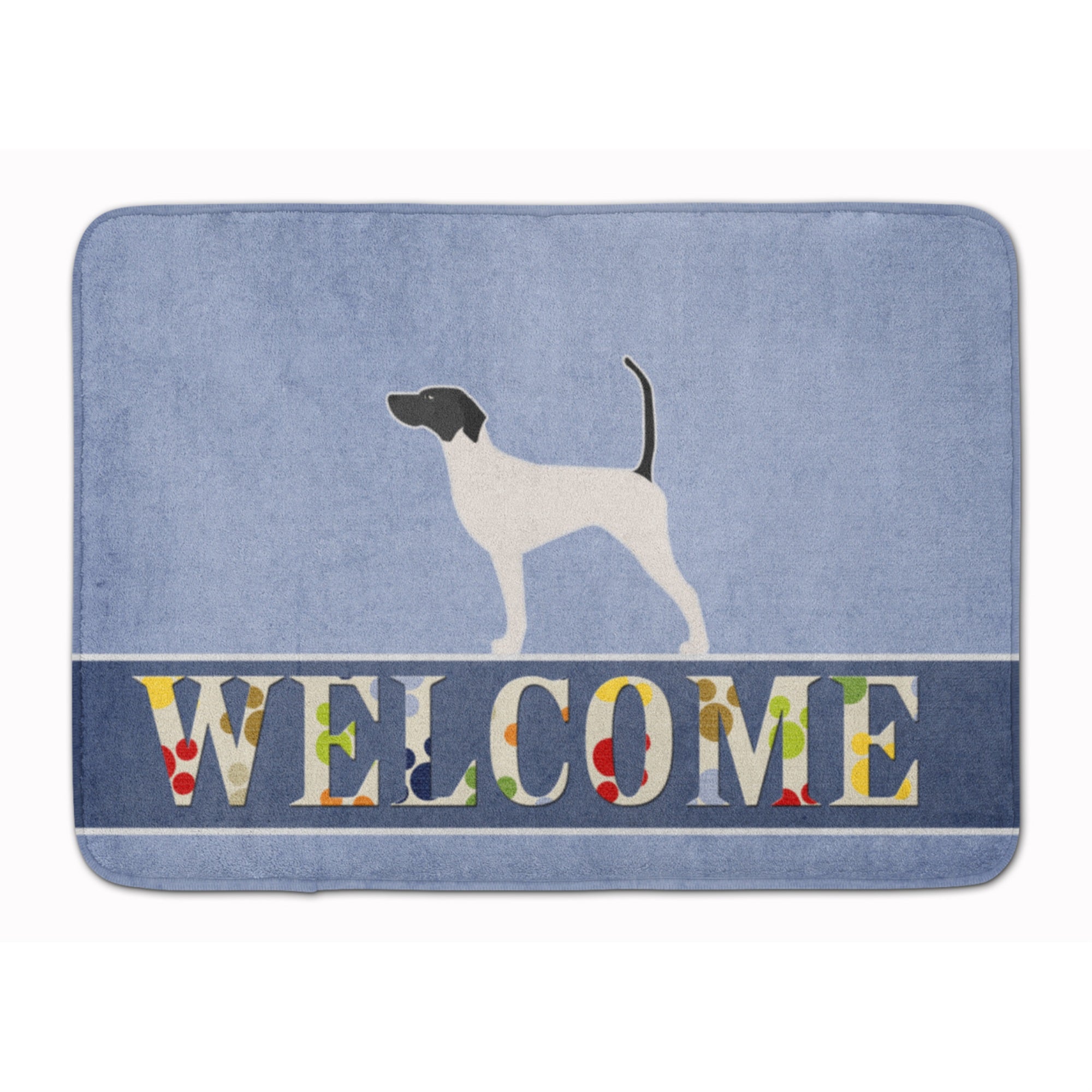 Caroline'S Treasures English Pointer Welcome Floor Mat, 19 X 27, Multicolor