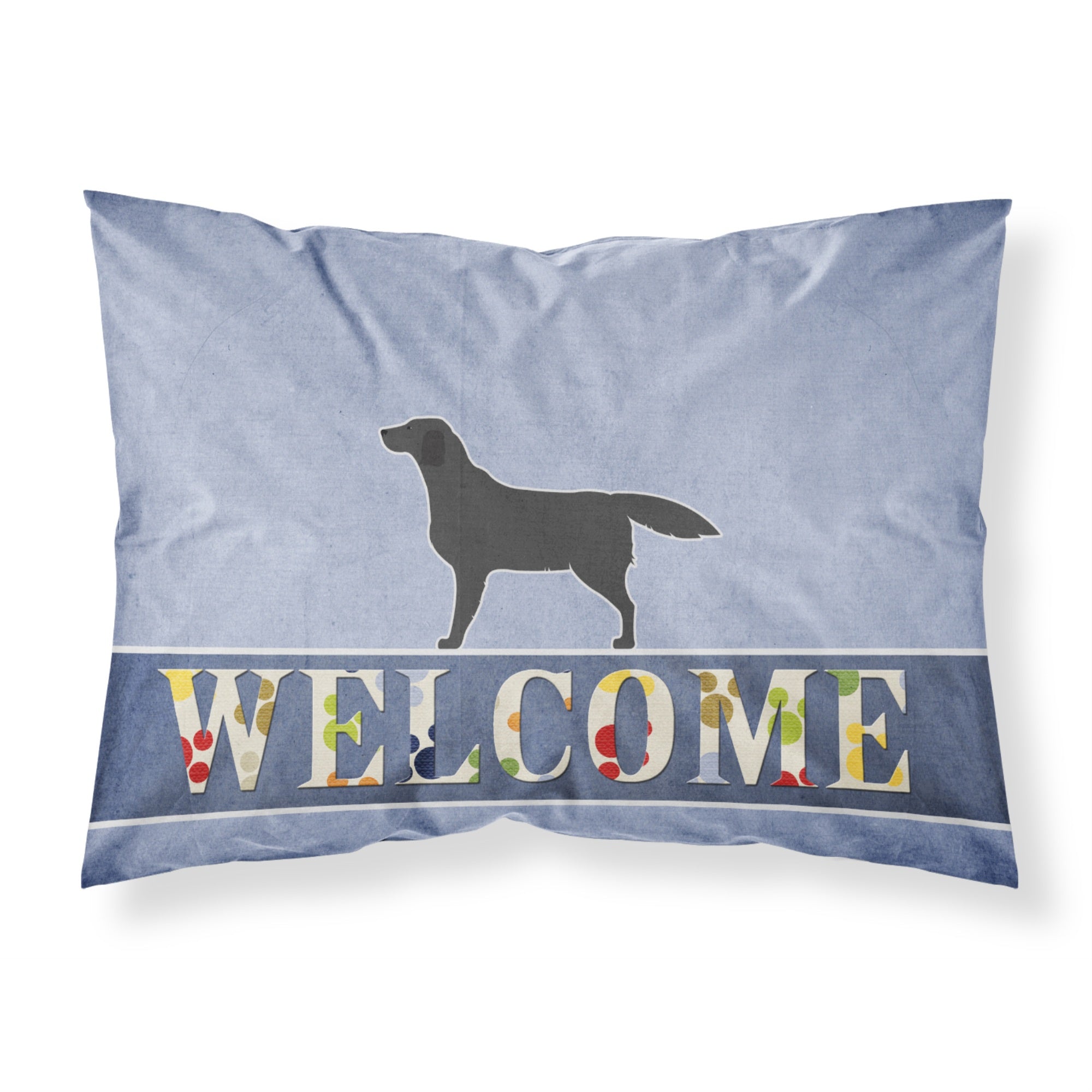 Caroline'S Treasures Welcome Black Labrador Retriever Pillowcase, Standard