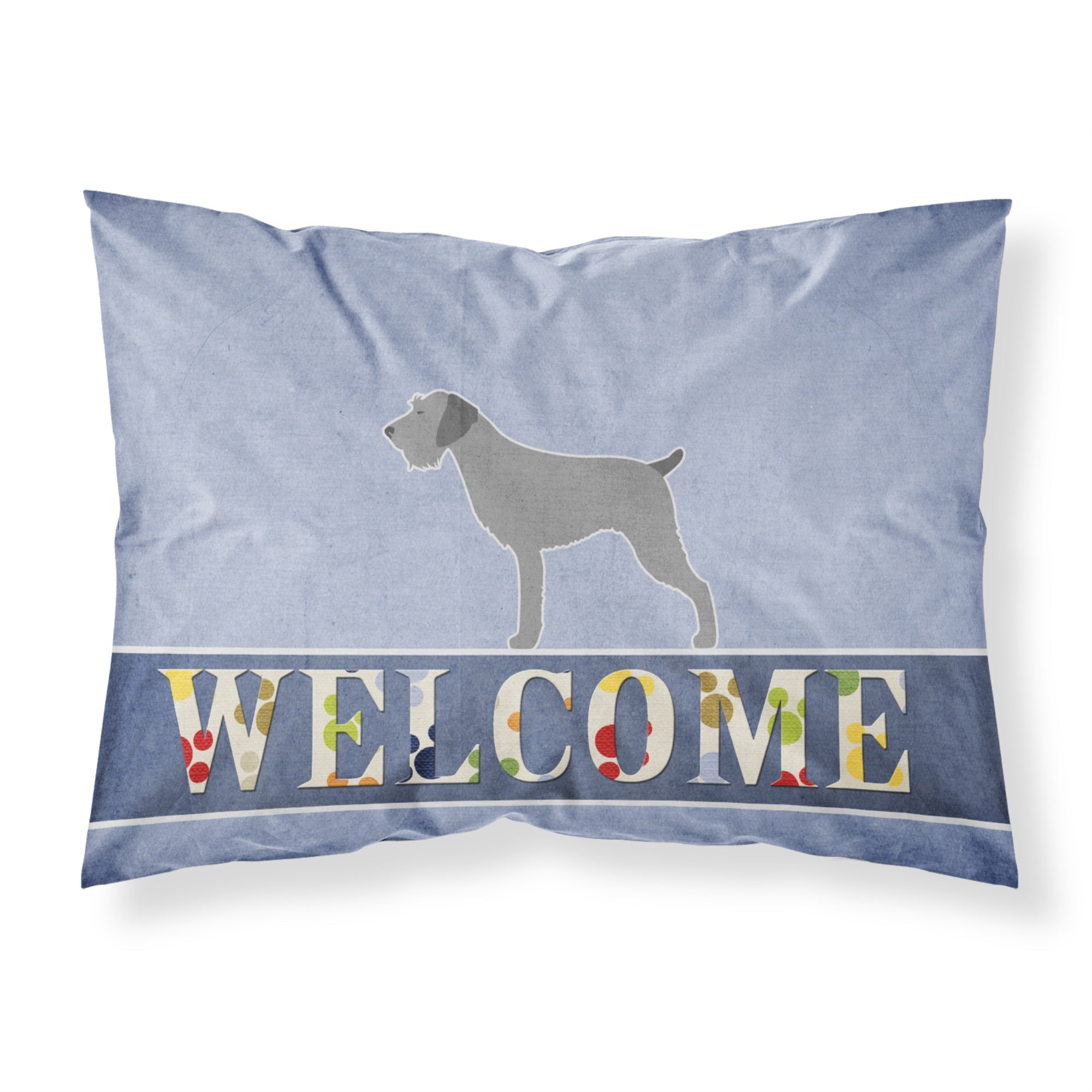 Caroline'S Treasures German Wirehaired Pointer Welcome Pillowcase, Standard,