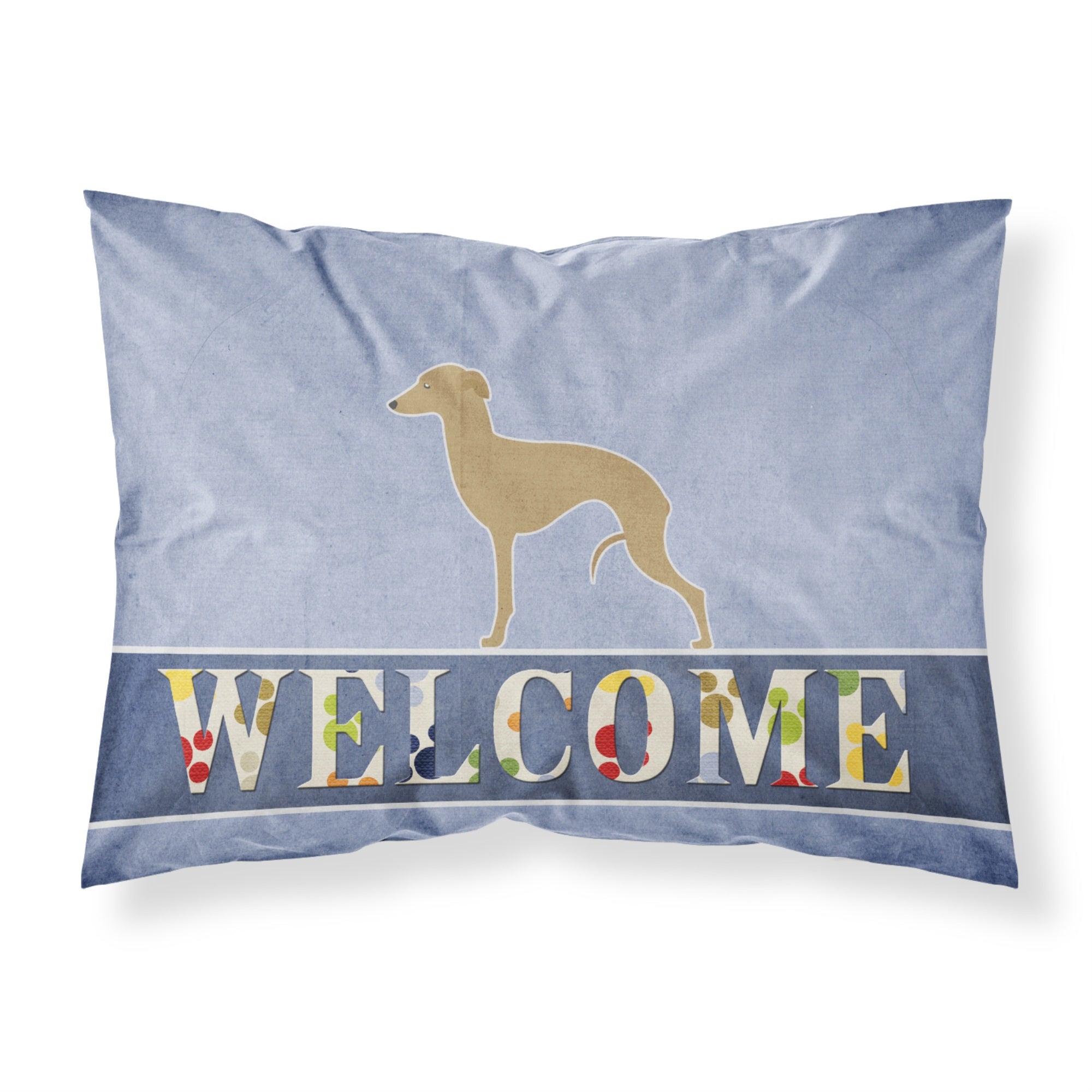 Caroline'S Treasures Italian Greyhound Welcome Pillowcase, Standard,