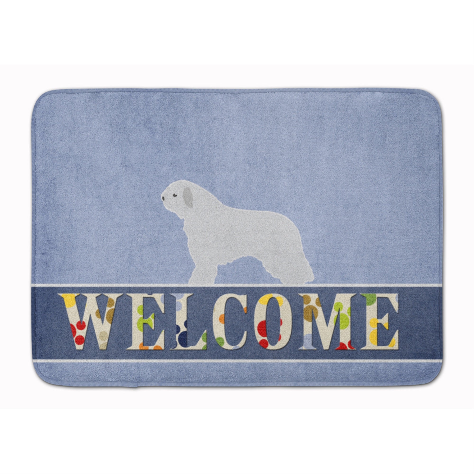 Caroline'S Treasures Spanish Water Dog Welcome Floor Mat, 19 X 27, Multicolor
