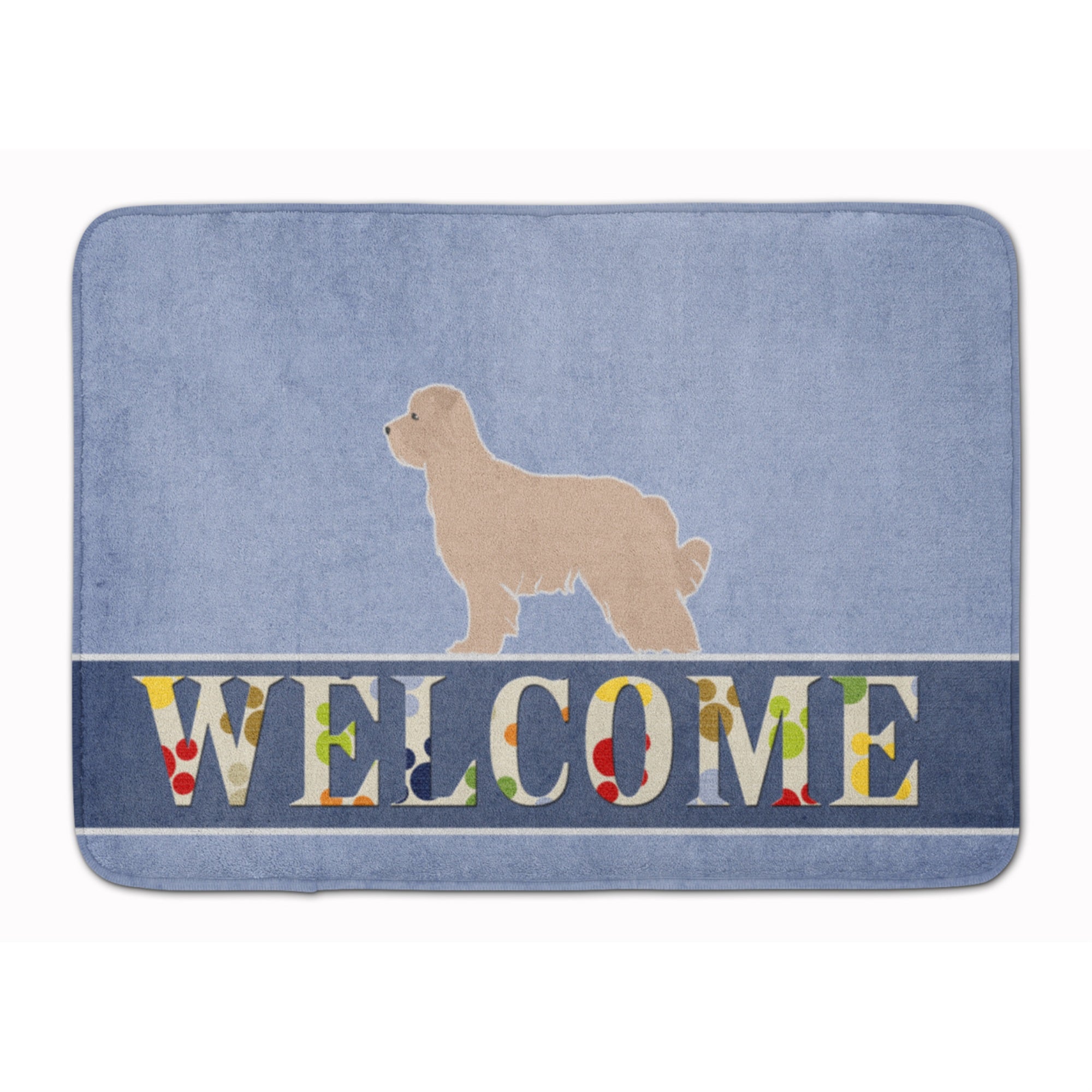 Caroline'S Treasures Pyrenean Shepherd Welcome Floor Mat, 19 X 27, Multicolor