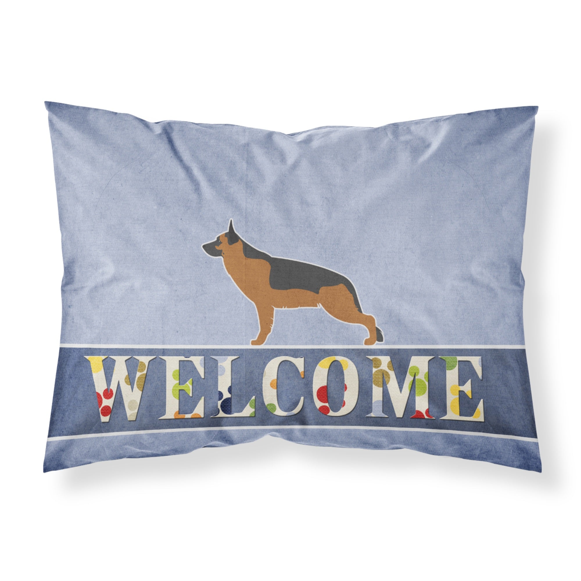 Caroline'S Treasures German Shepherd Welcome Pillowcase, Standard,