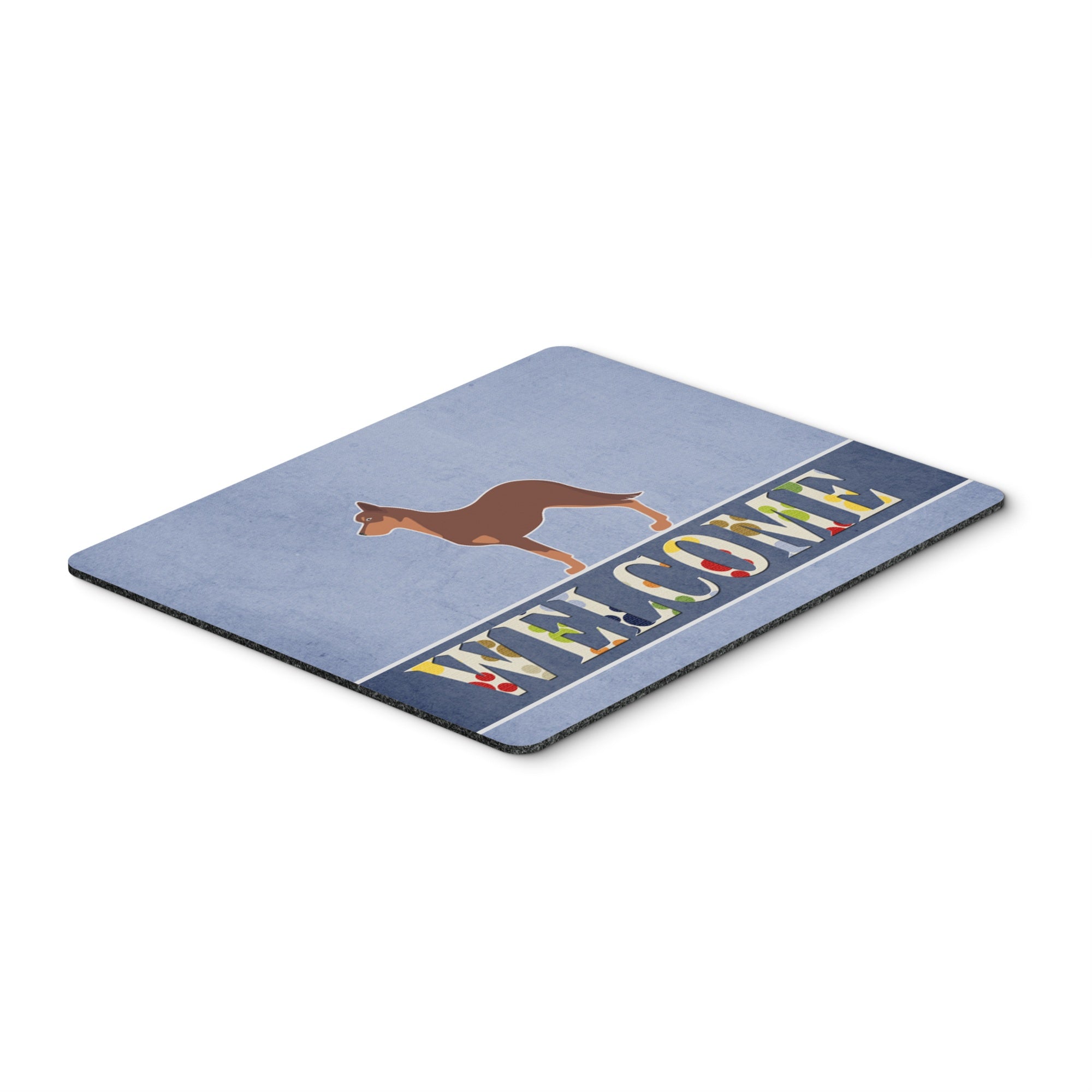 Caroline'S Treasures Australian Kelpie Dog Welcome Mouse Pad, Hot Pad Or Trivet, Multicolor, 7.75X9.25   (Bb5533Mp)