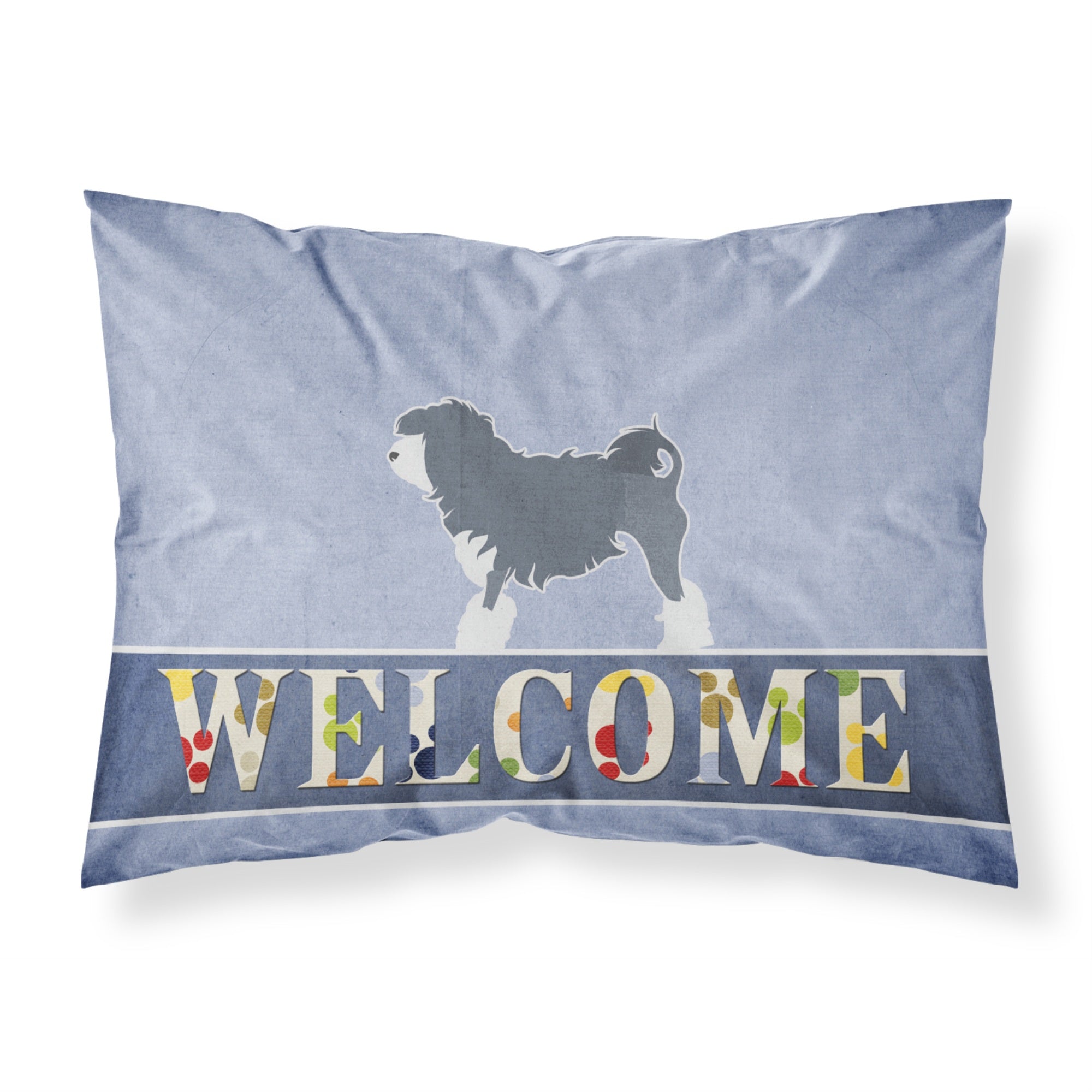 Caroline'S Treasures Lowchen Welcome Pillowcase, Standard,