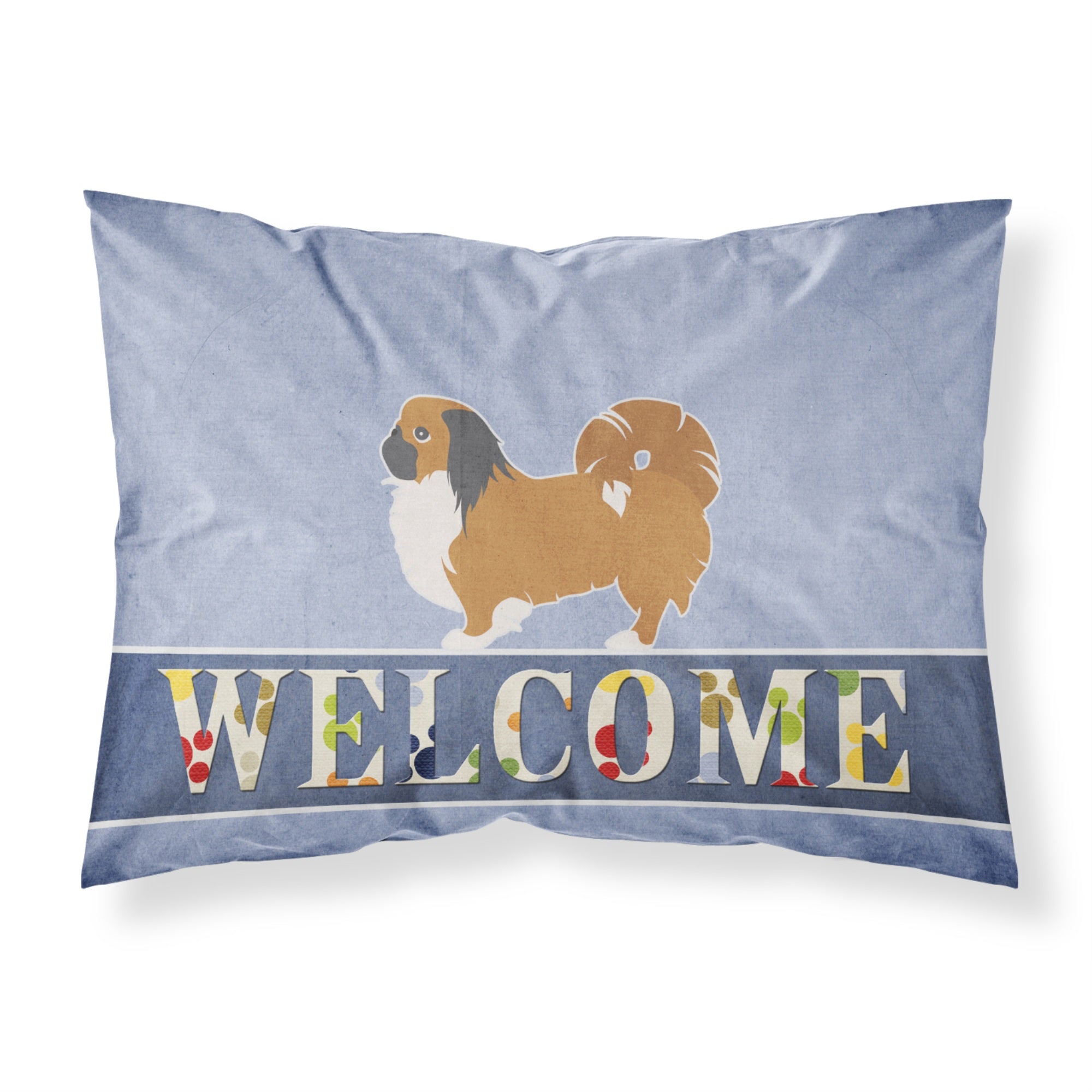 Caroline'S Treasures Pekingese Welcome Pillowcase, Standard,