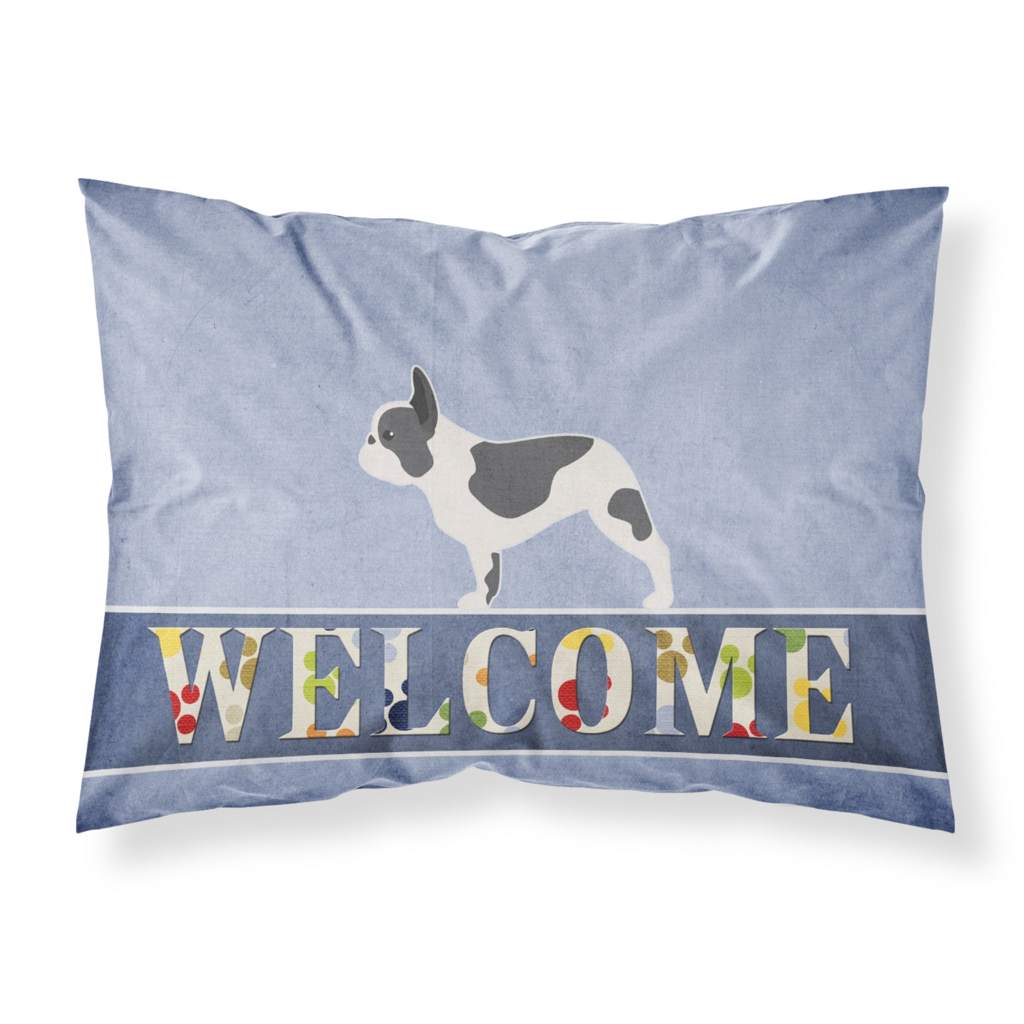 Caroline'S Treasures French Bulldog Welcome Pillowcase, Standard,