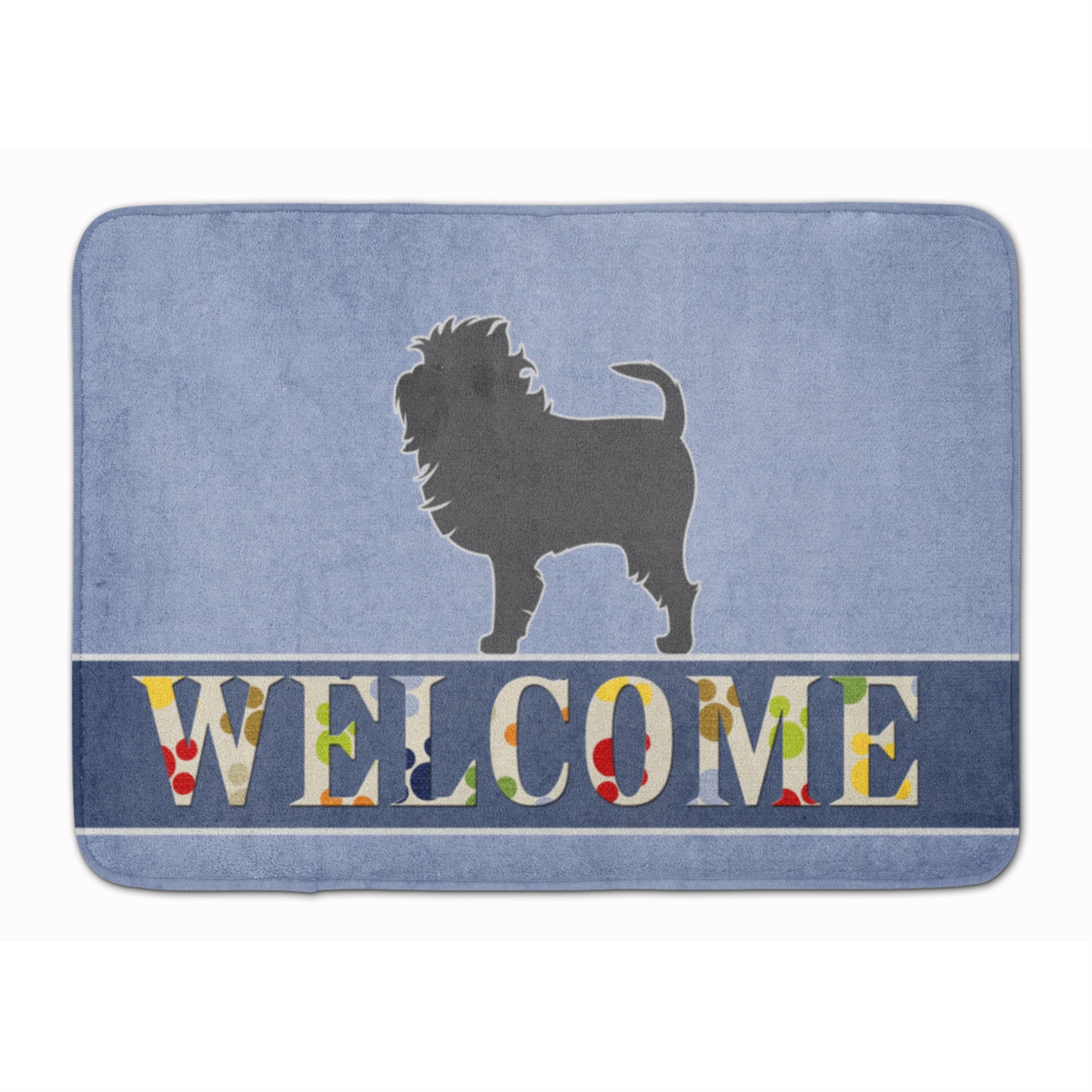 Caroline'S Treasures Affenpinscher Welcome Floor Mat, 19 X 27, Multicolor