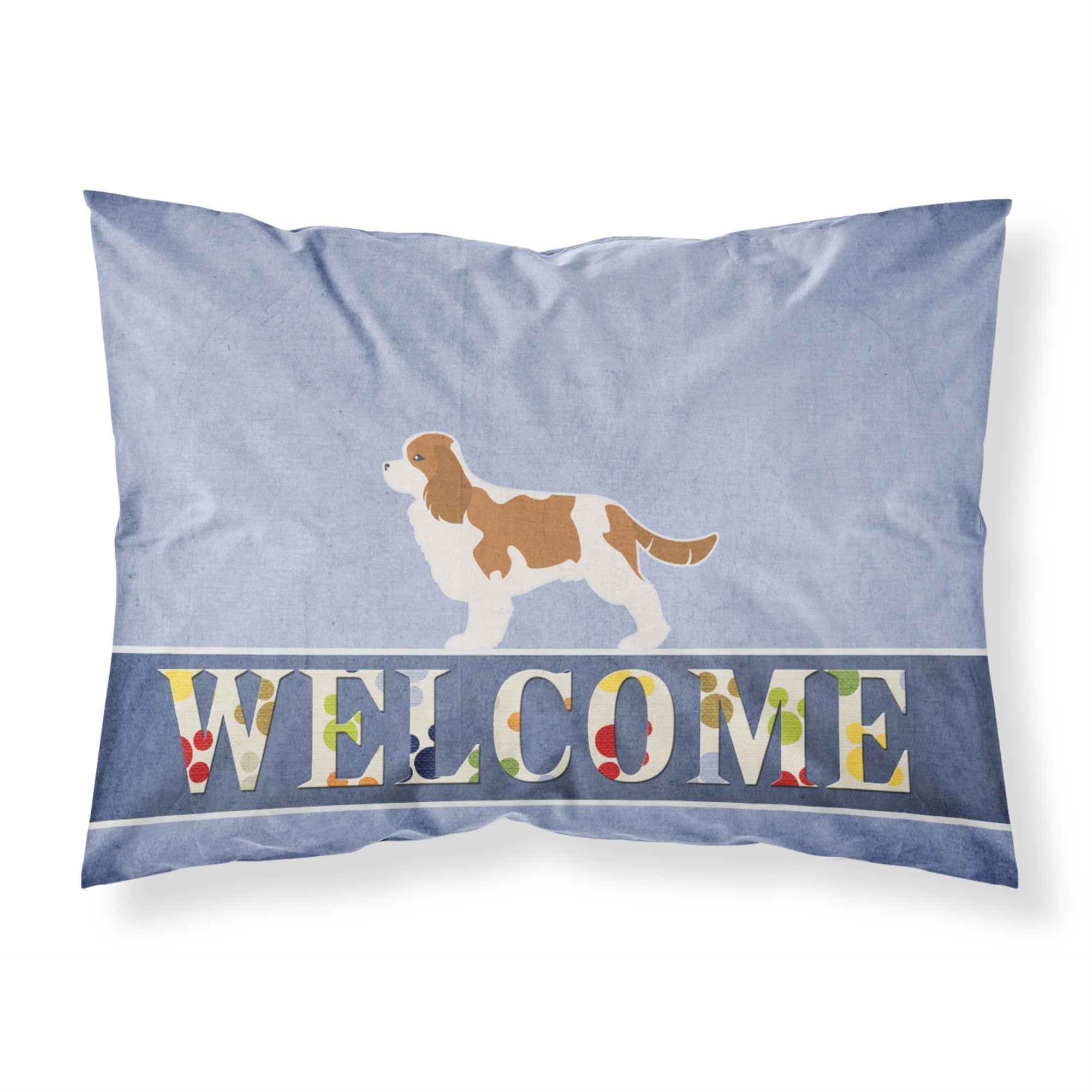 Caroline'S Treasures Cavalier King Charles Spaniel Welcome Pillowcase, Standard,