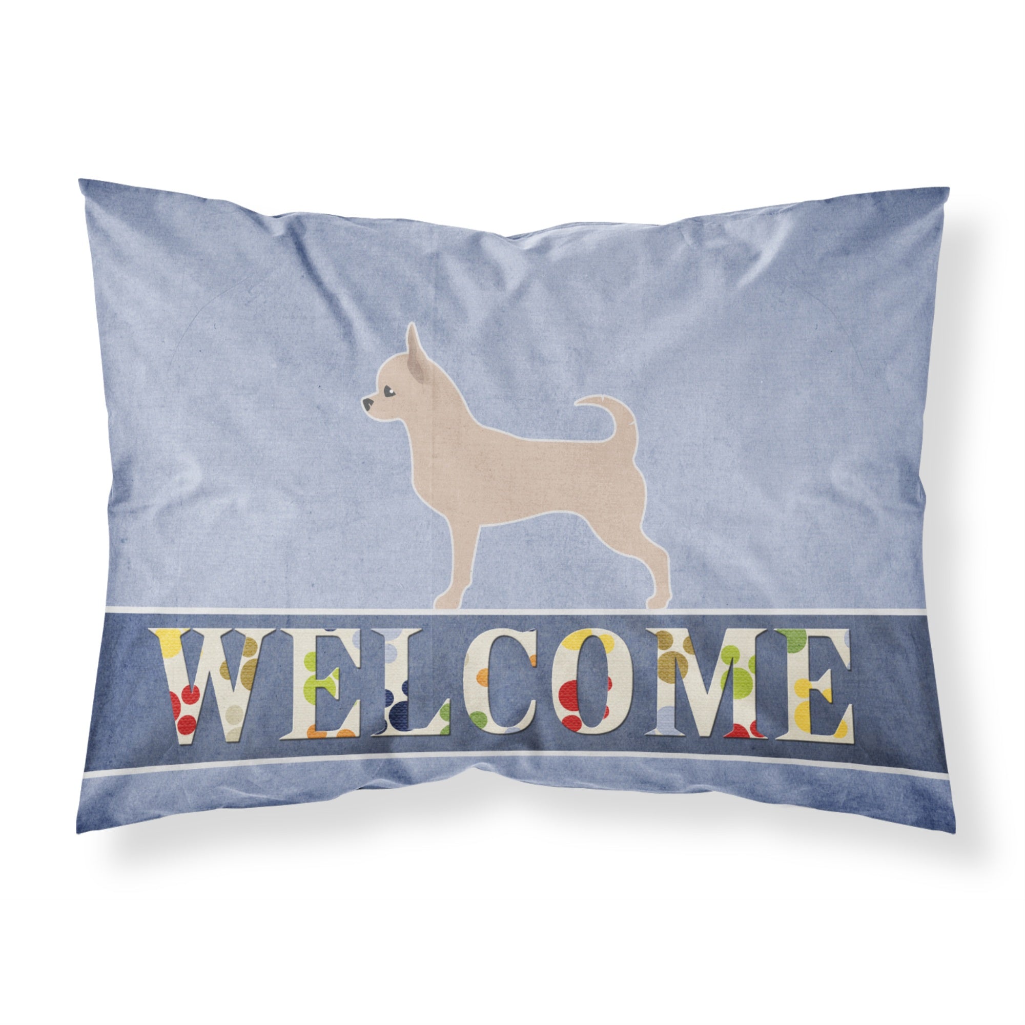 Caroline'S Treasures Chihuahua Welcome Pillowcase, Standard,