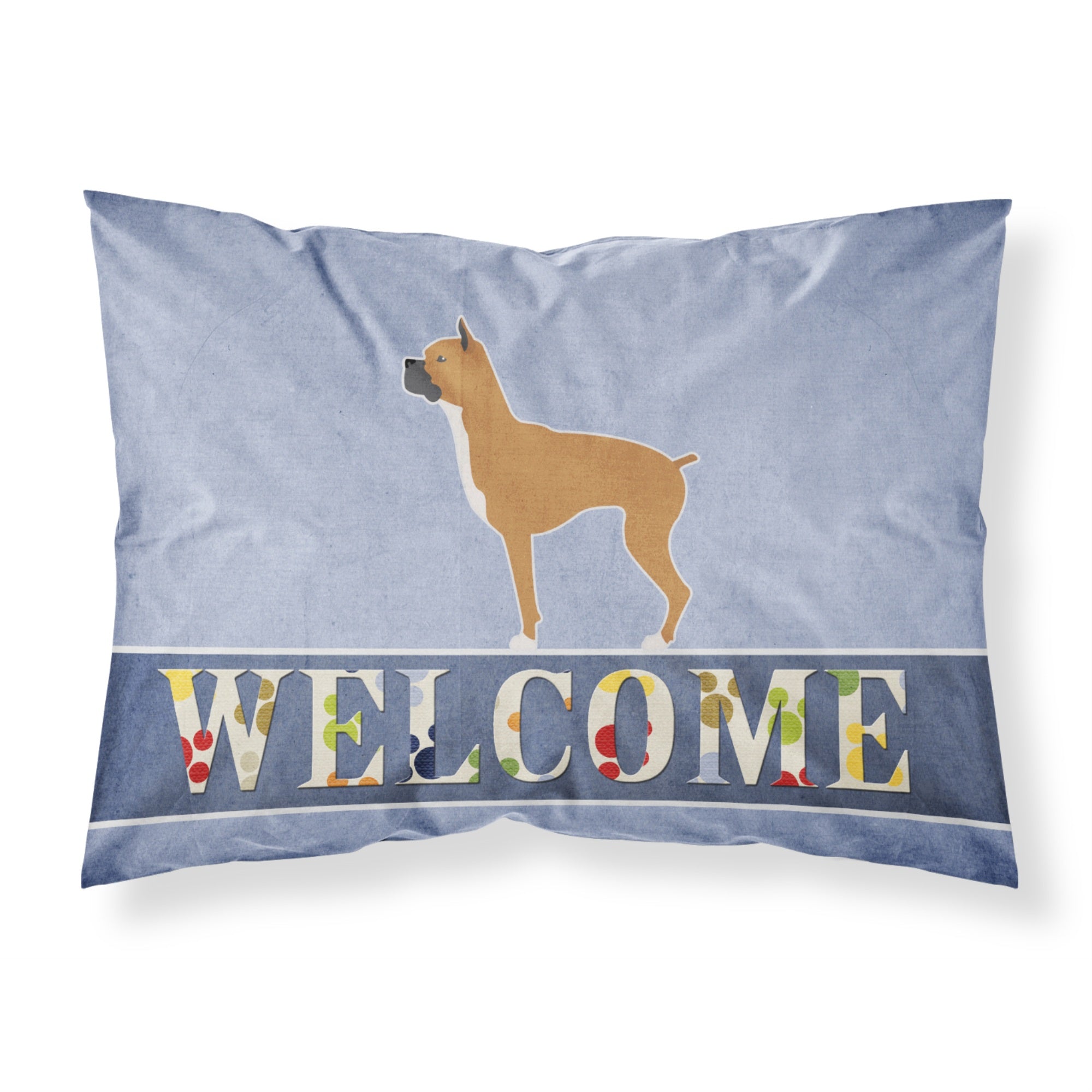 Caroline'S Treasures Boxer Welcome Pillowcase, Standard,