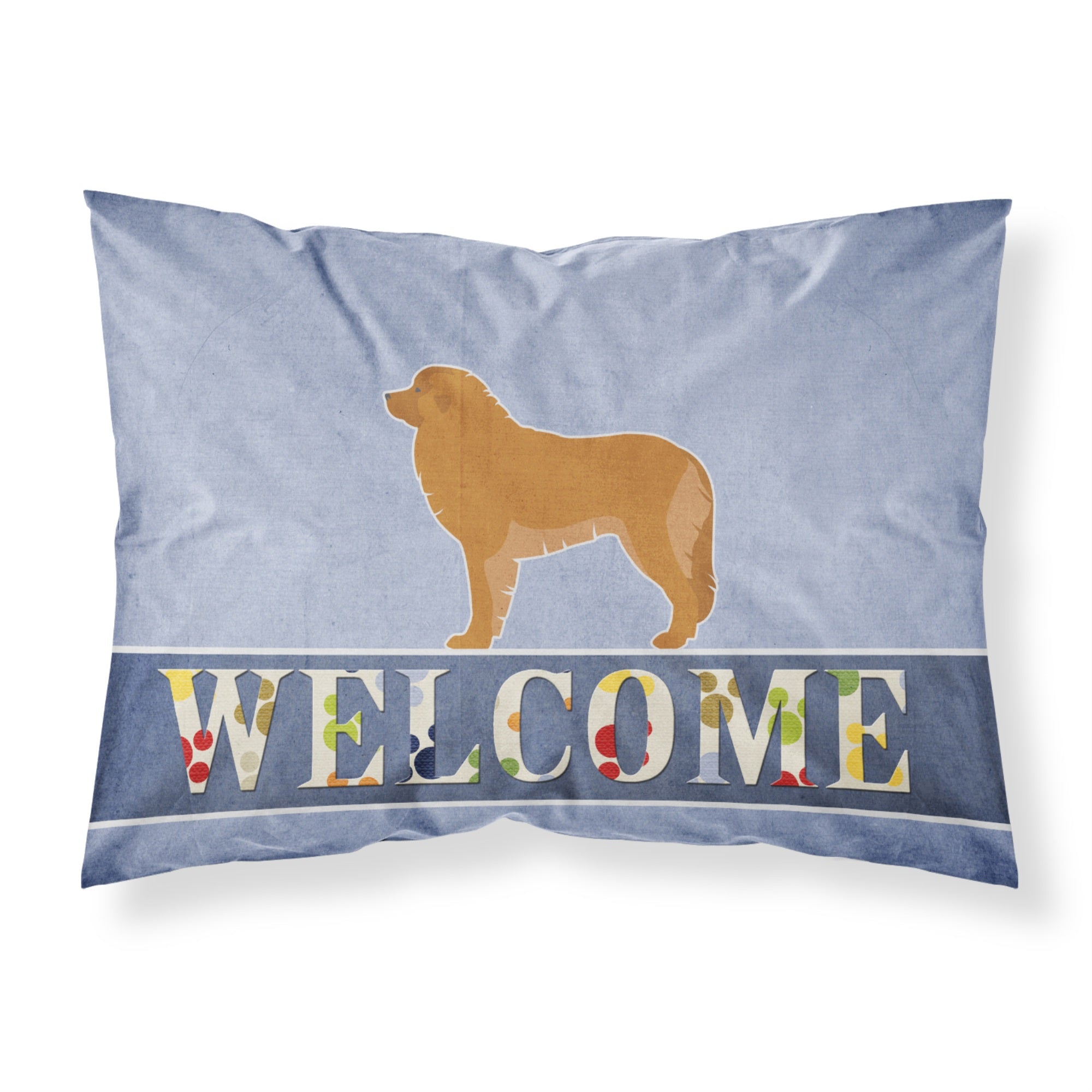 Caroline'S Treasures Leonberger Welcome Pillowcase, Standard,