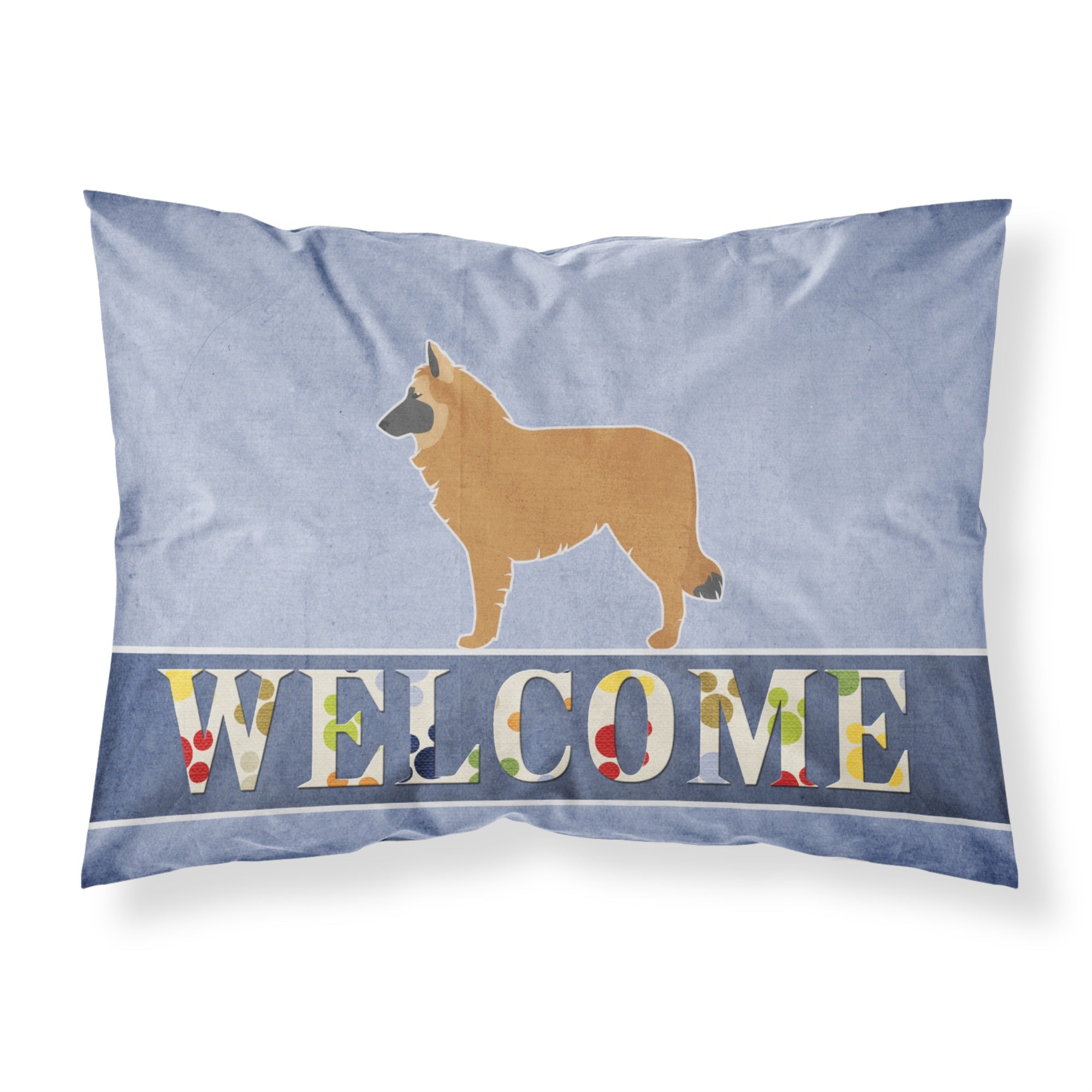 Caroline'S Treasures Belgian Shepherd Welcome Pillowcase, Standard,
