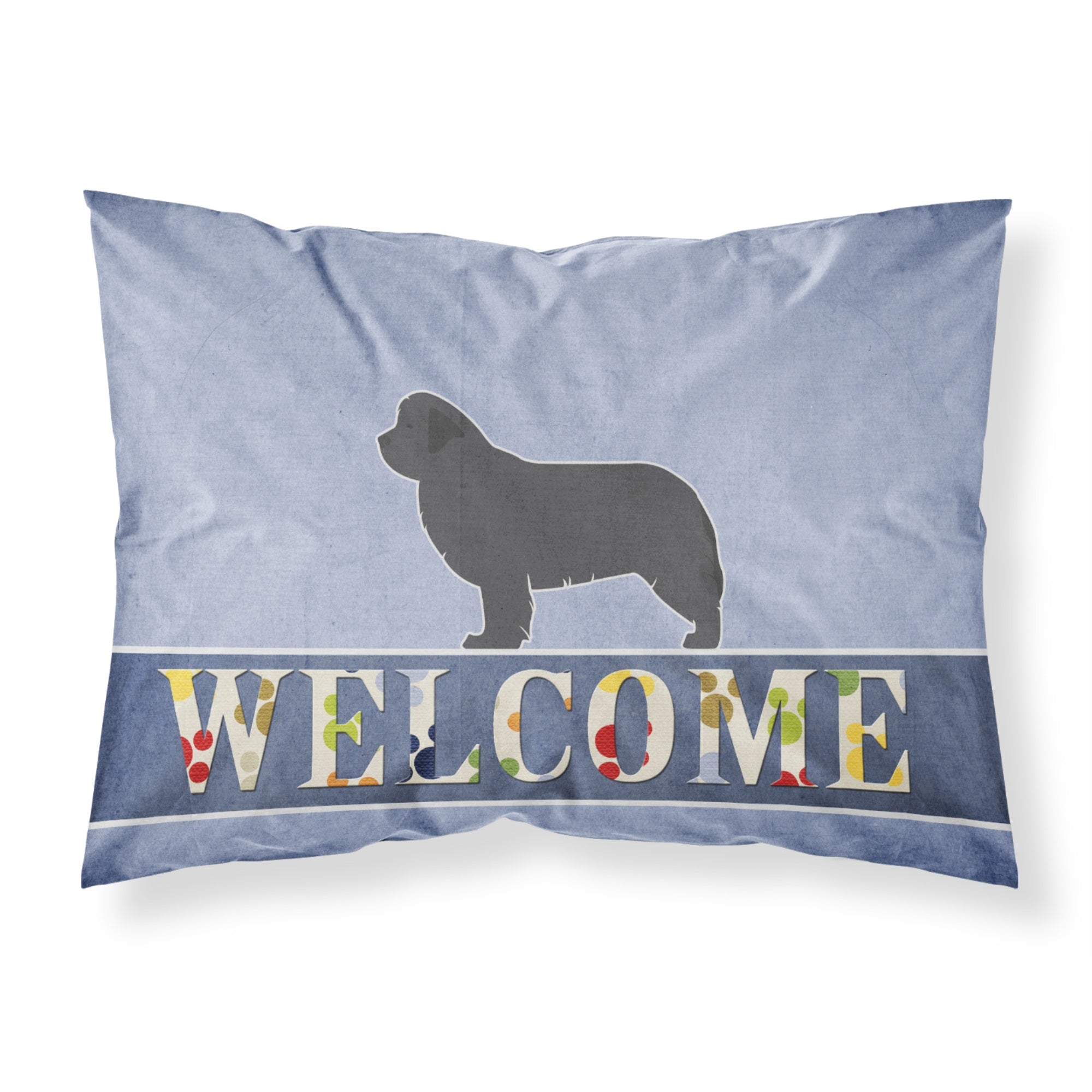 Caroline'S Treasures Newfoundland Welcome Pillowcase, Standard,