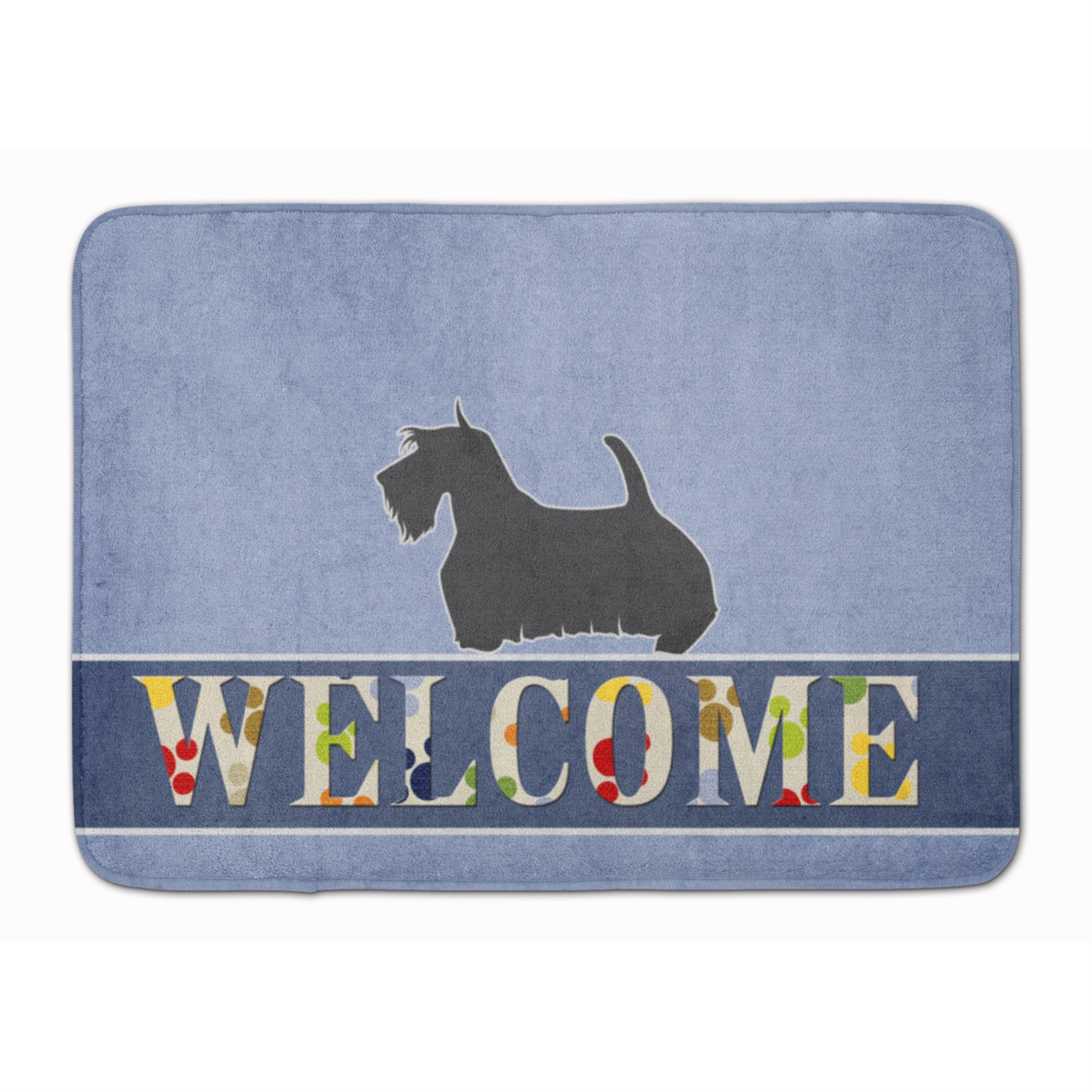 Caroline'S Treasures Scottish Terrier Welcome Floor Mat, 19 X 27, Multicolor