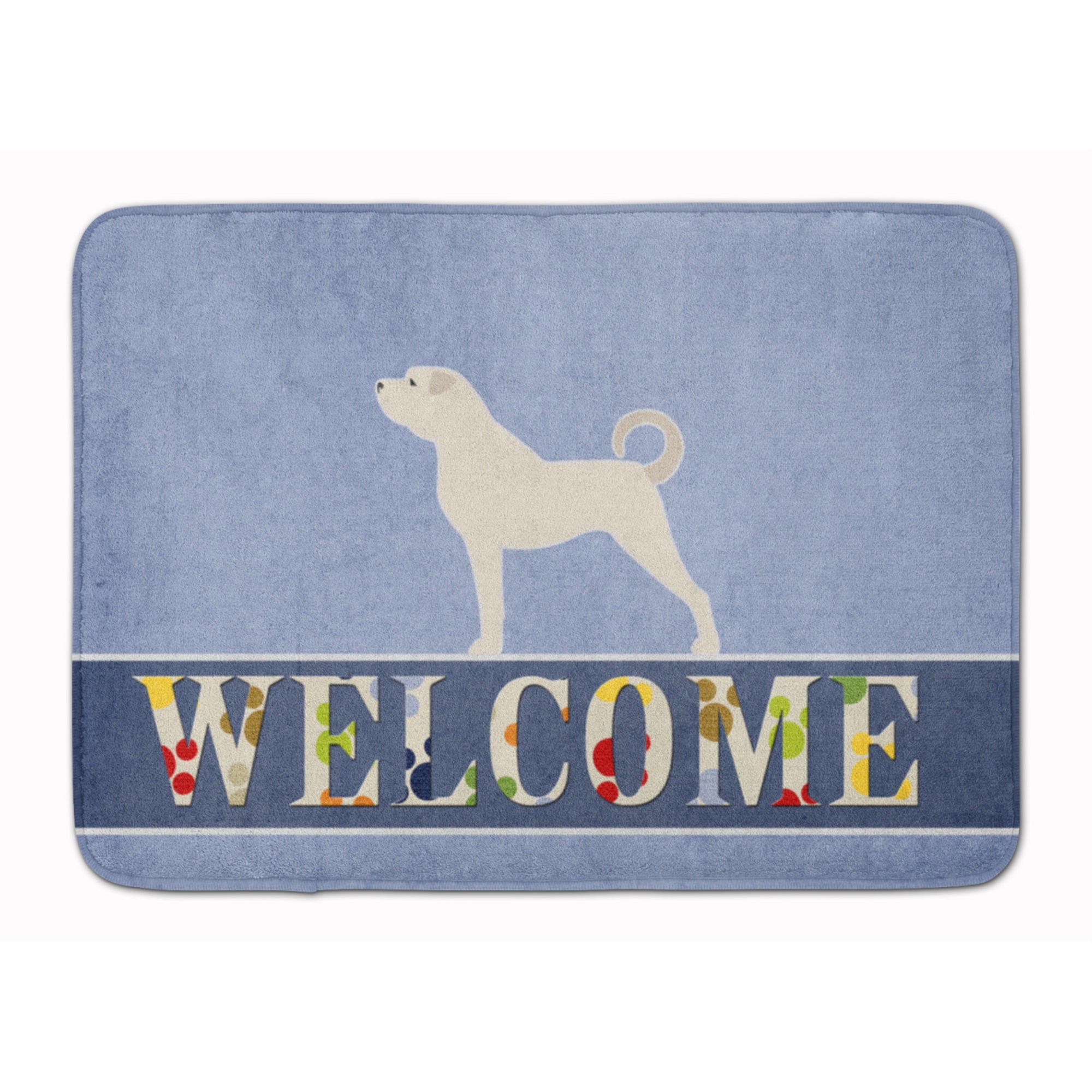 Caroline'S Treasures Anatolian Shepherd Welcome Floor Mat, 19 X 27, Multicolor