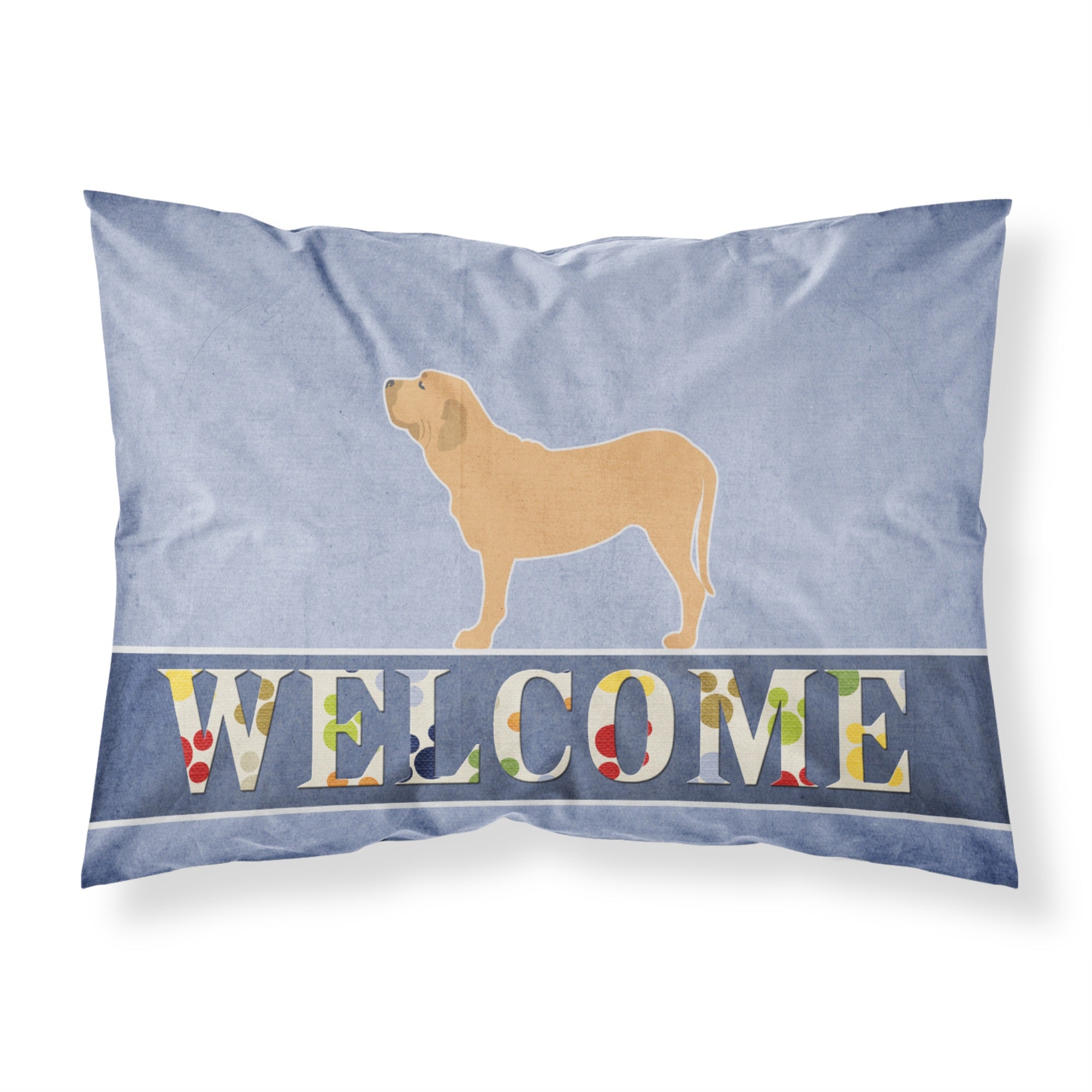 Caroline'S Treasures Fila Brasileiro Welcome Pillowcase, Standard,