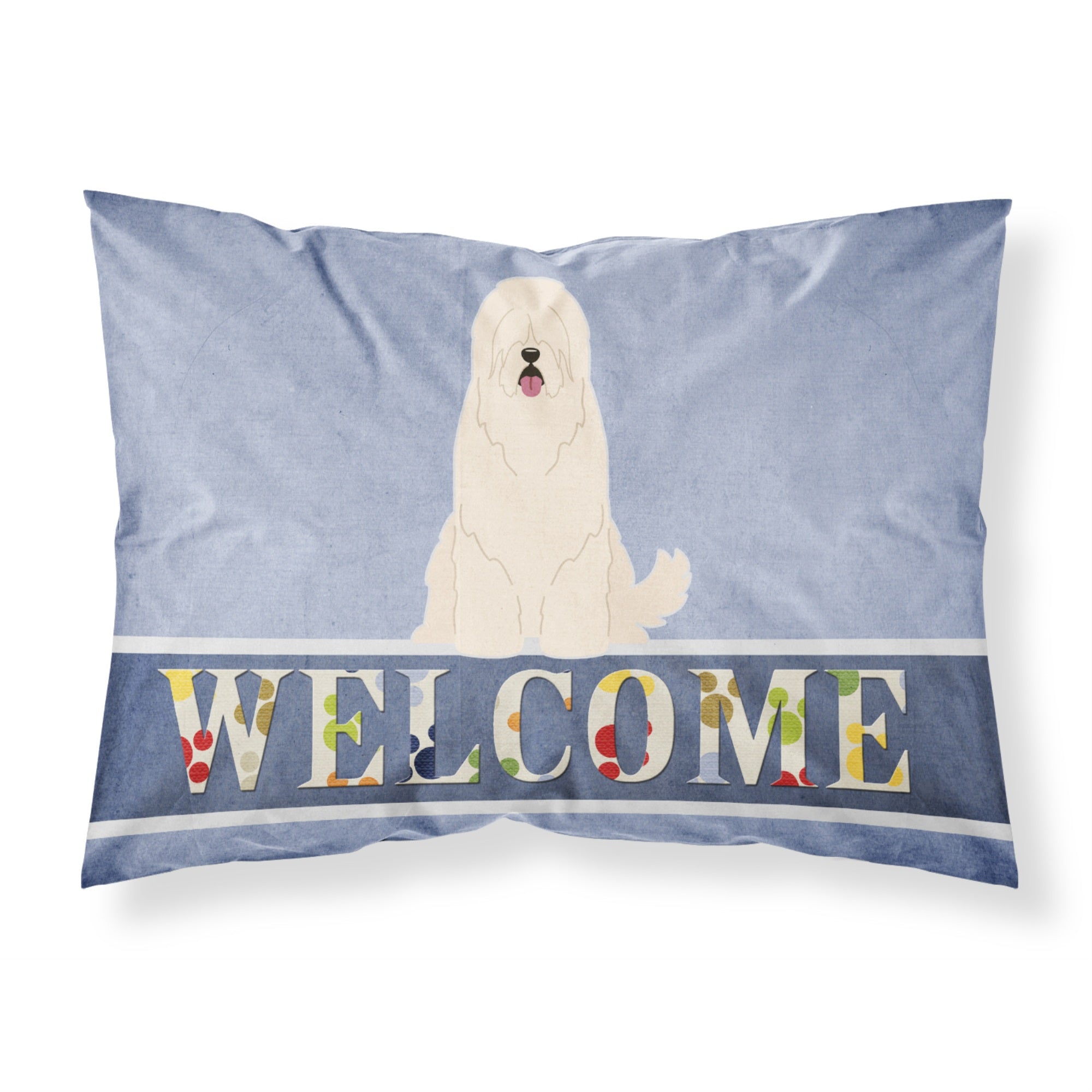 Caroline'S Treasures South Russian Sheepdog Welcome Pillowcase, Standard,