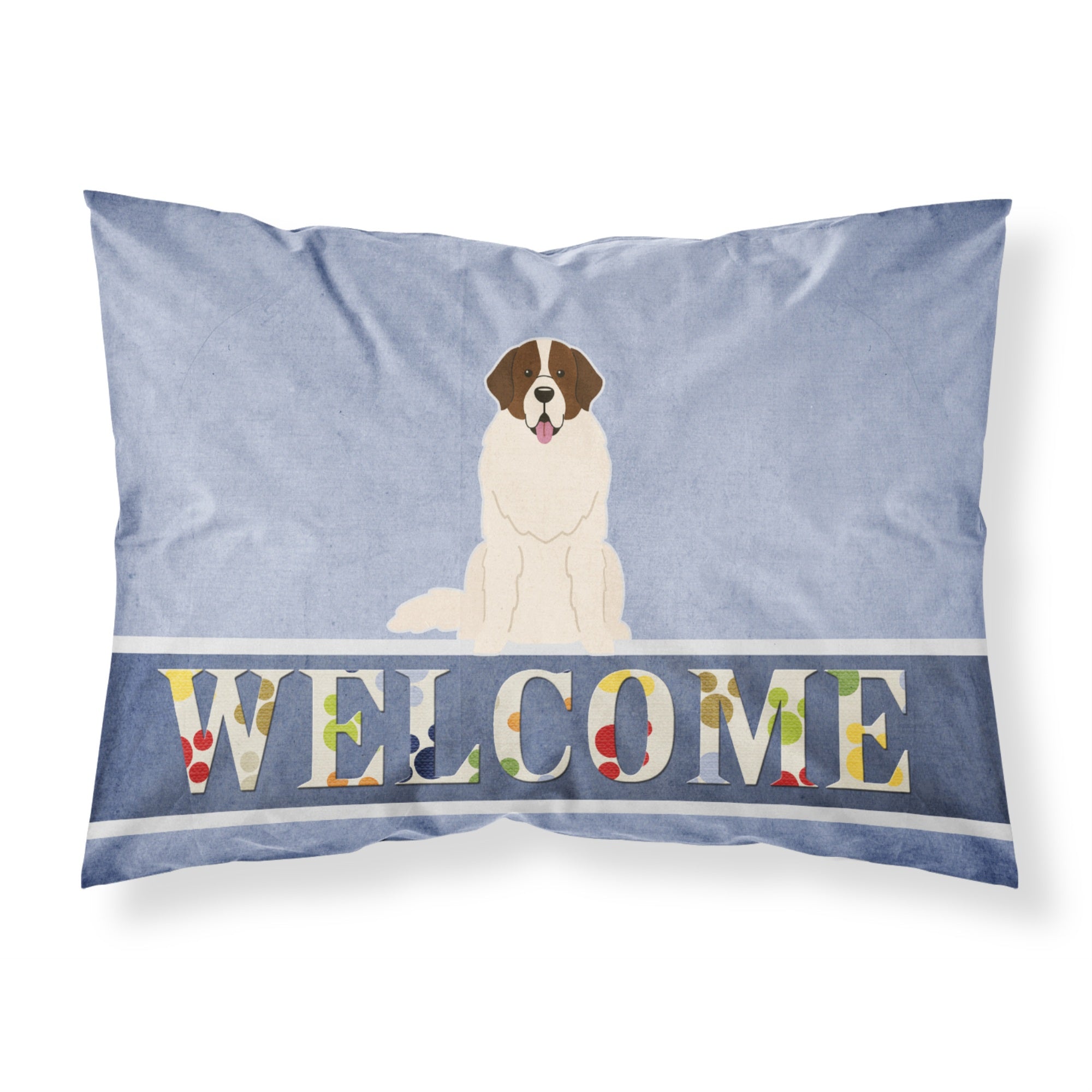 Caroline'S Treasures Moscow Watchdog Welcome Pillowcase, Standard,