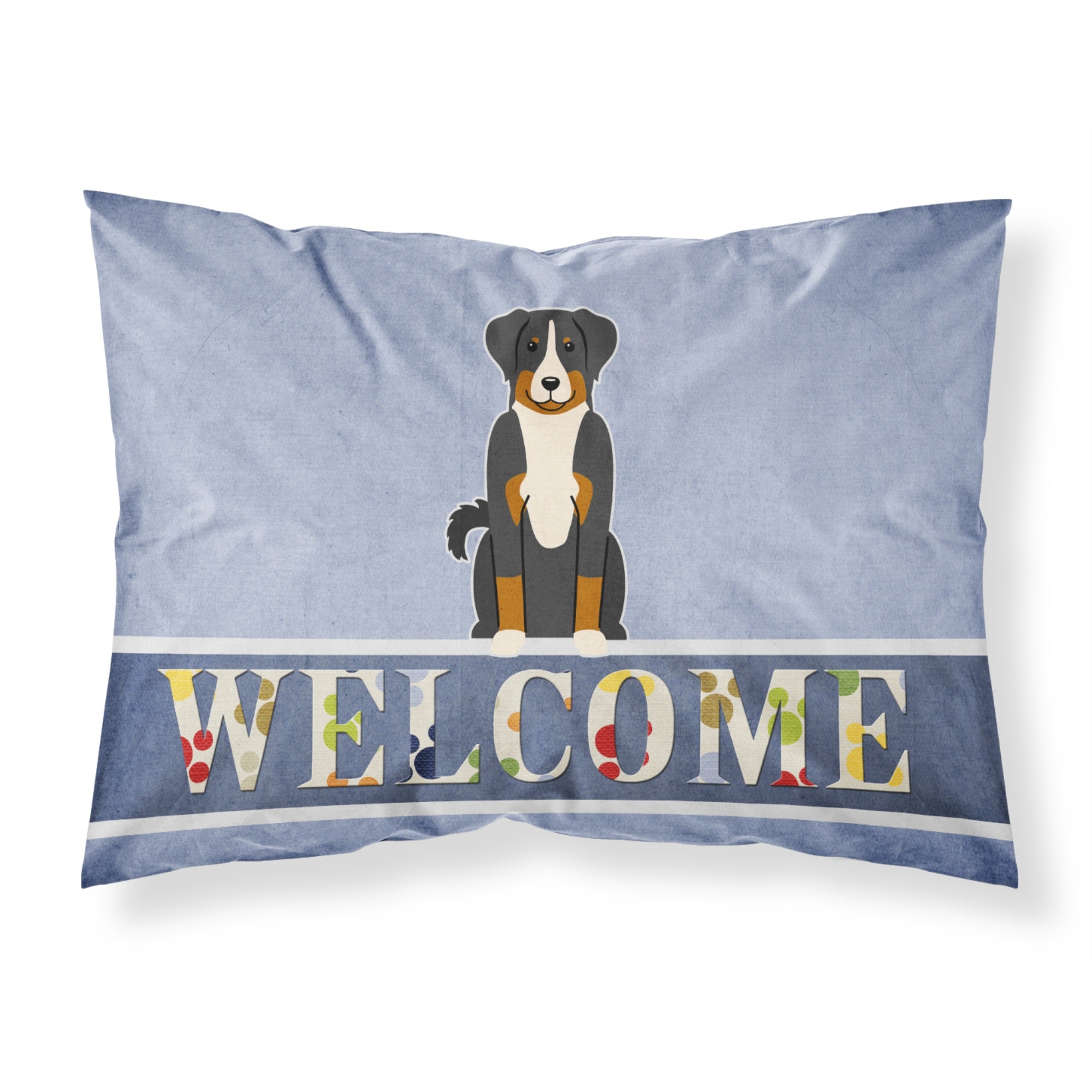 Caroline'S Treasures Appenzeller Sennenhund Welcome Pillowcase, Standard,