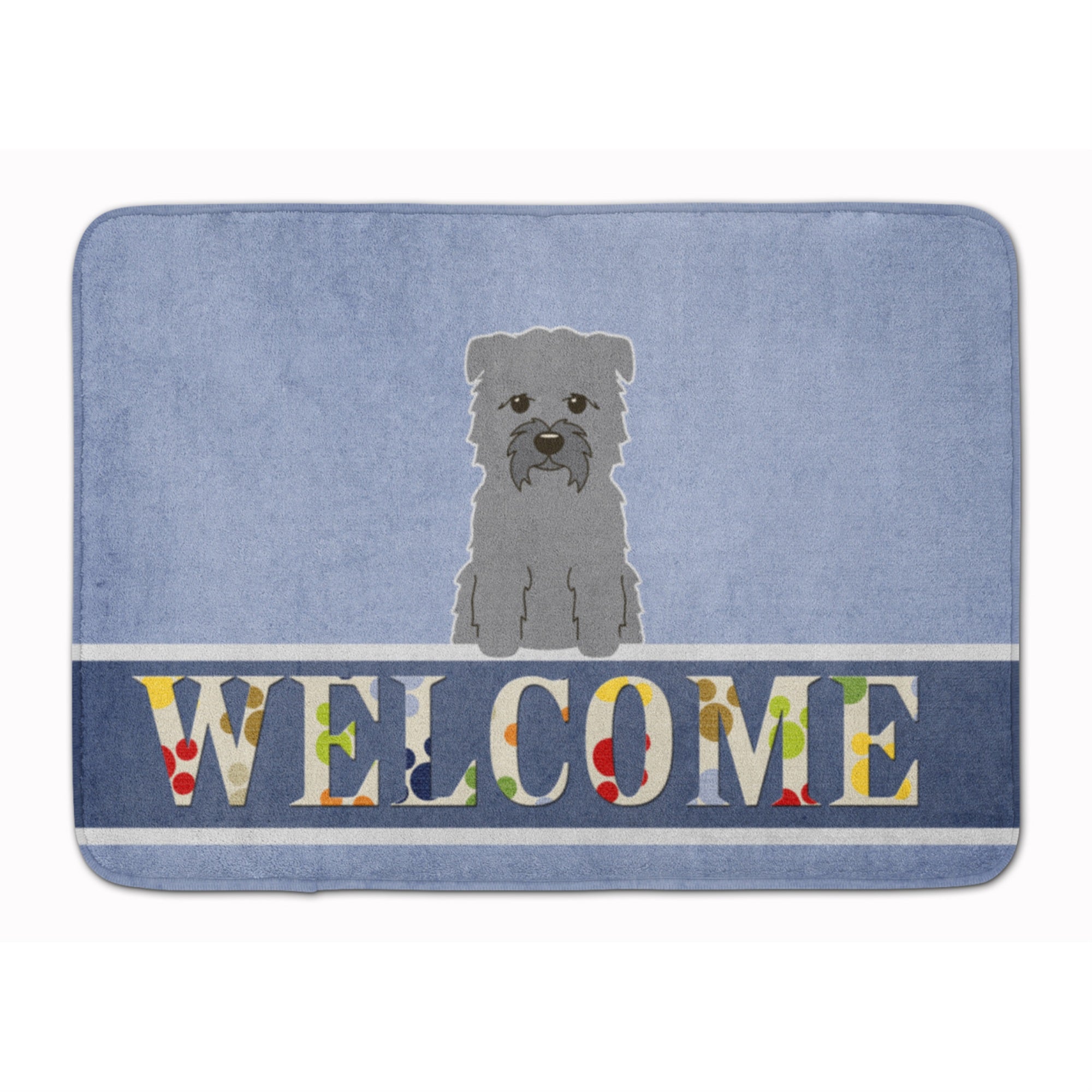 Caroline'S Treasures Glen Of Imal Grey Welcome Floor Mat, 19 X 27, Multicolor