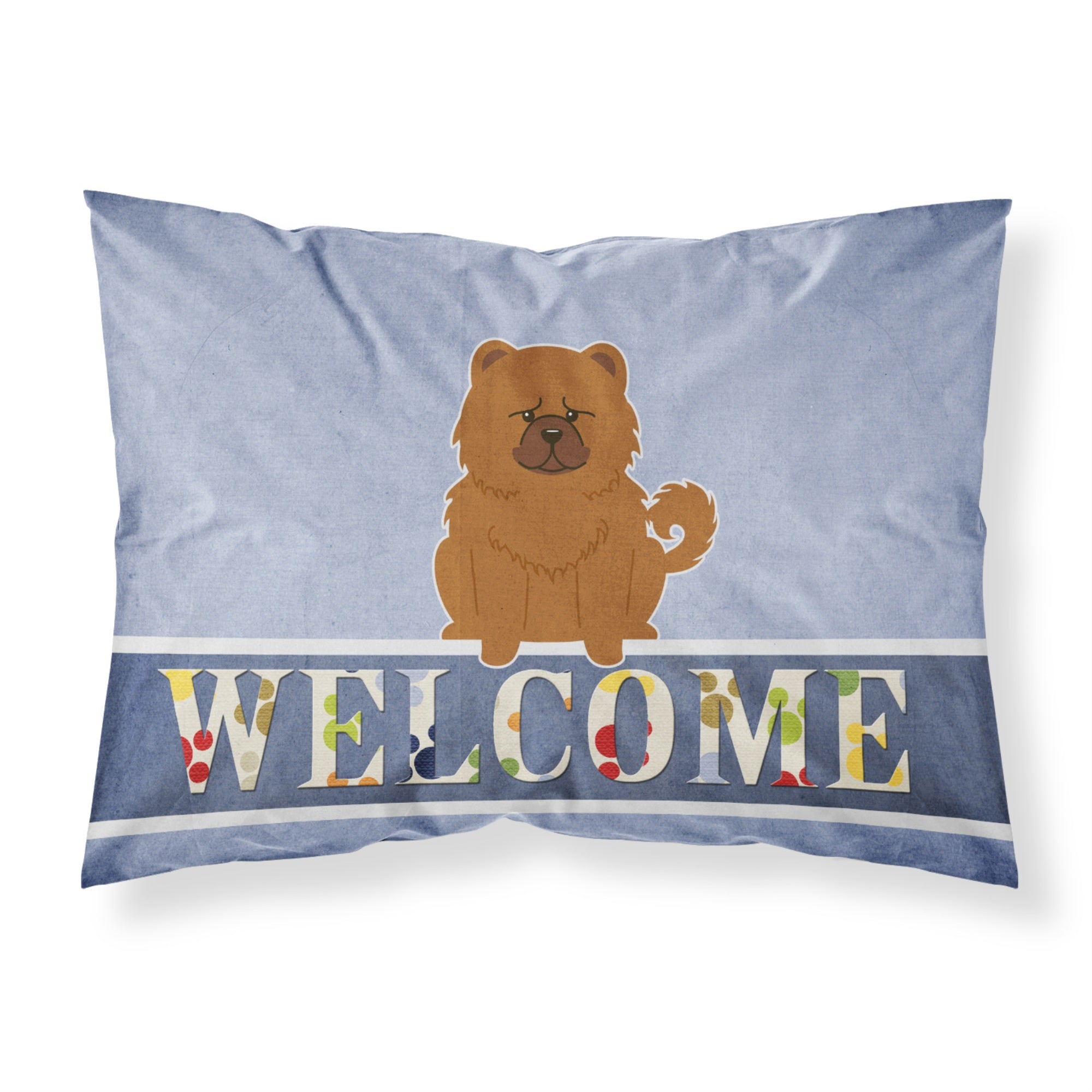 Caroline'S Treasures Chow Red Welcome Pillowcase, Standard,