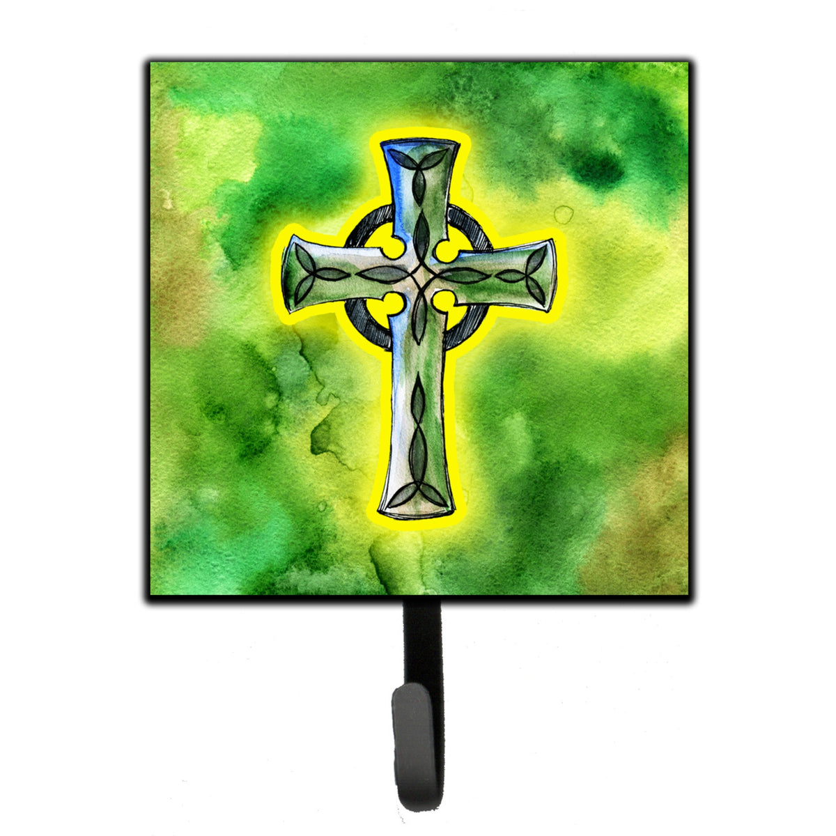 Caroline'S Treasures Irish Celtic Cross Leash Or Key Holder Hooks, Multicolor