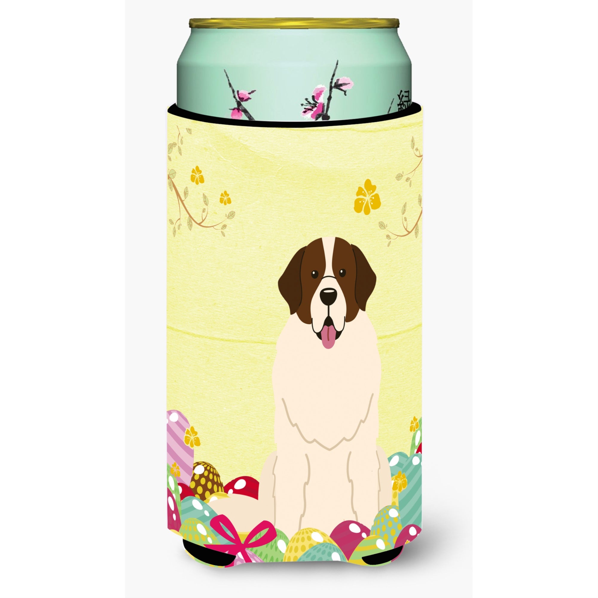 Caroline'S Treasures Easter Eggs Moscow Watchdog Tall Boy Beverage Insulator Hugger, Multicolor
