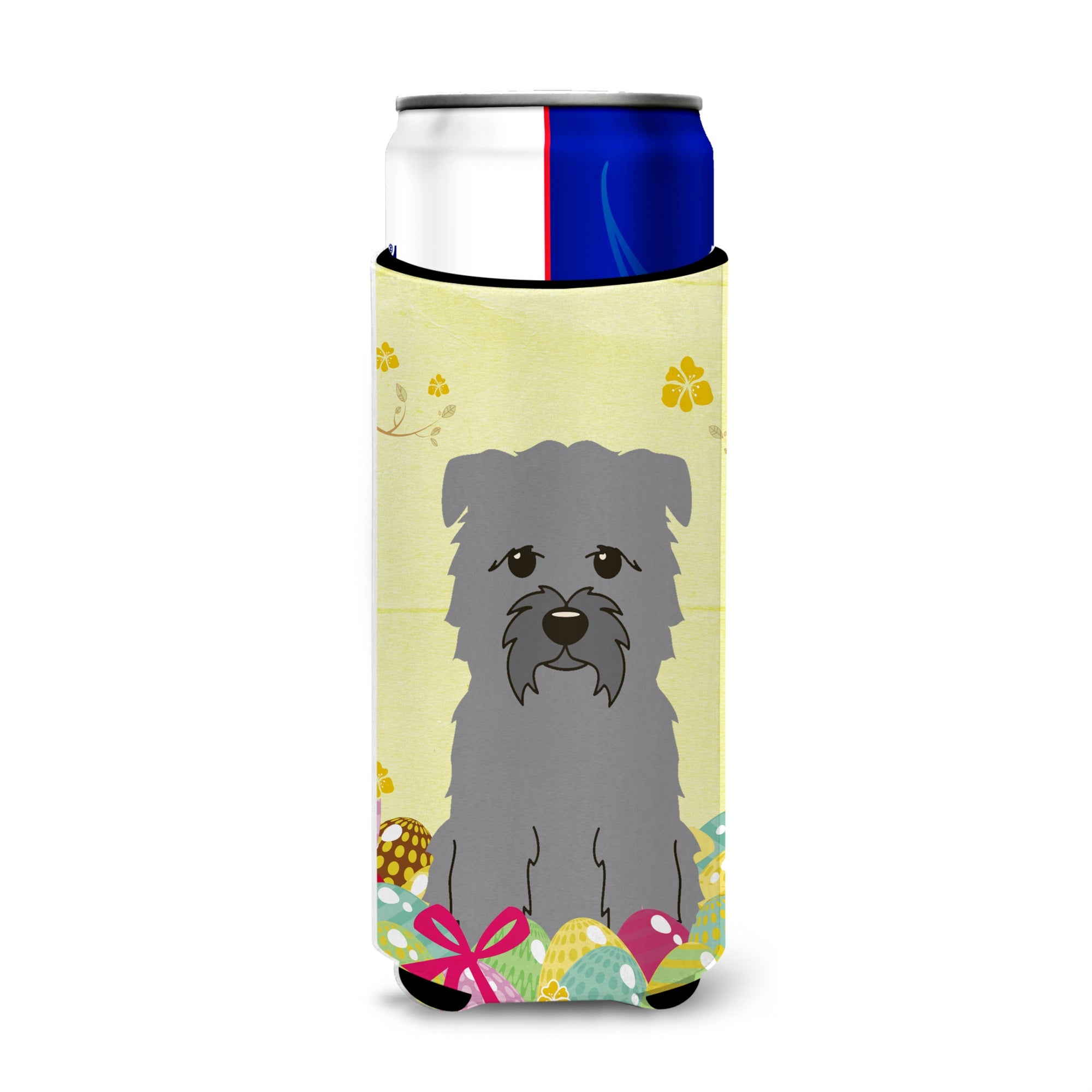 Caroline'S Treasures Easter Eggs Glen Of Imal Grey Michelob Ultra Hugger For Slim Cans, Slim Can, Multicolor