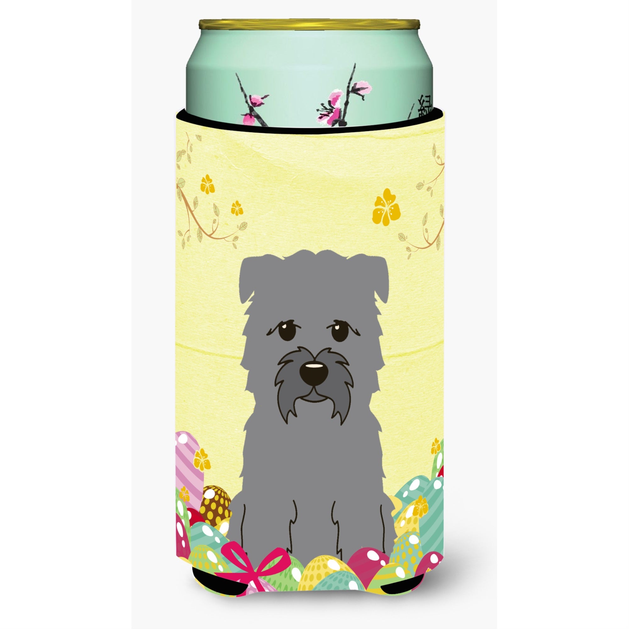 Caroline'S Treasures Easter Eggs Glen Of Imal Grey Tall Boy Beverage Insulator Hugger, Multicolor