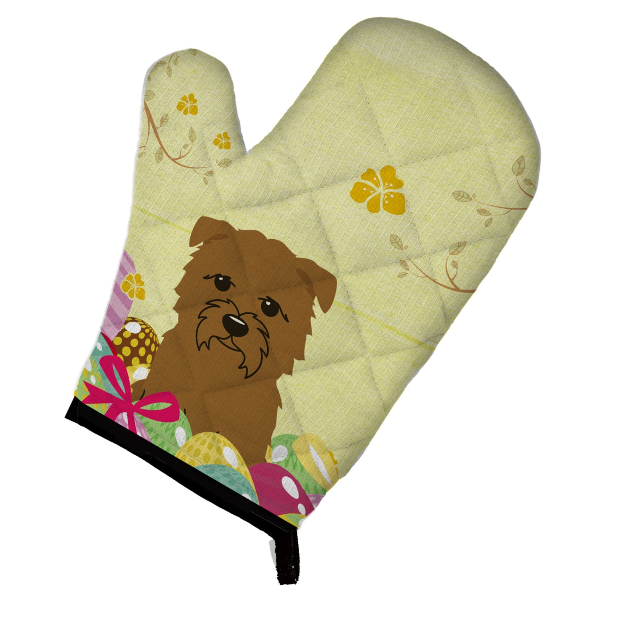 Caroline'S Treasures Easter Eggs Glen Of Imal Tan Oven Mitt, Multicolor, 12 X 8.5