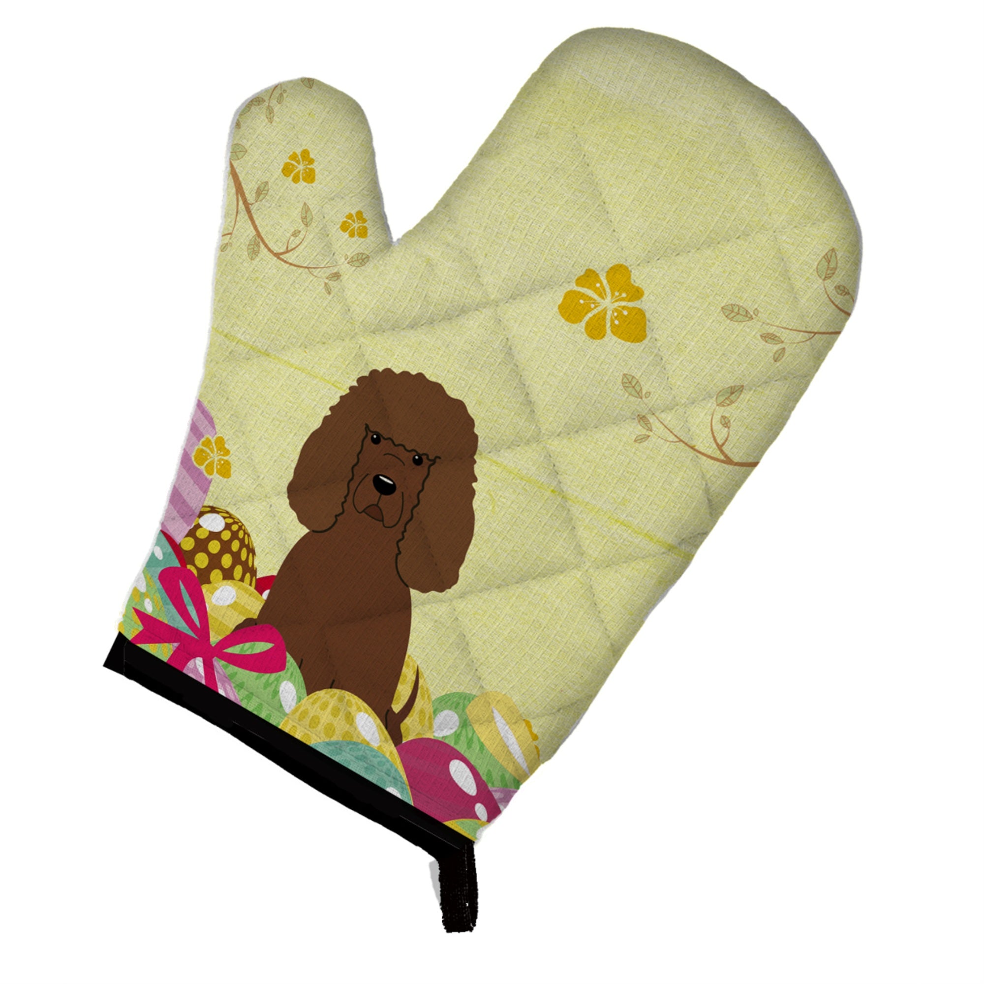 Caroline'S Treasures Easter Eggs Irish Water Spaniel Oven Mitt, Multicolor, 12 X 8.5