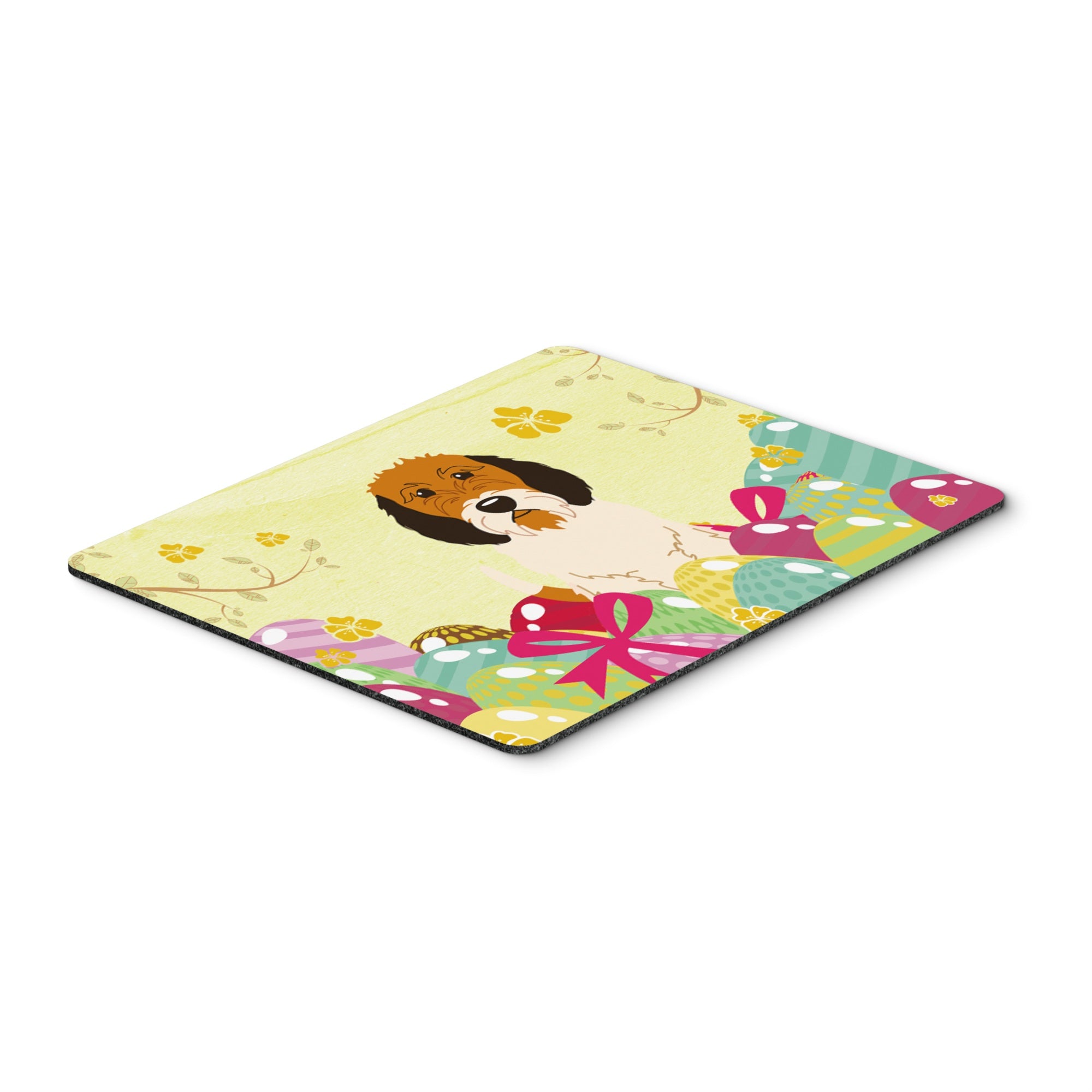 Caroline'S Treasures Easter Eggs Petit Basset Griffon Veenden Mouse Pad, Hot Pad Or Trivet, Multicolor, 7.75X9.25   (Bb6079Mp)