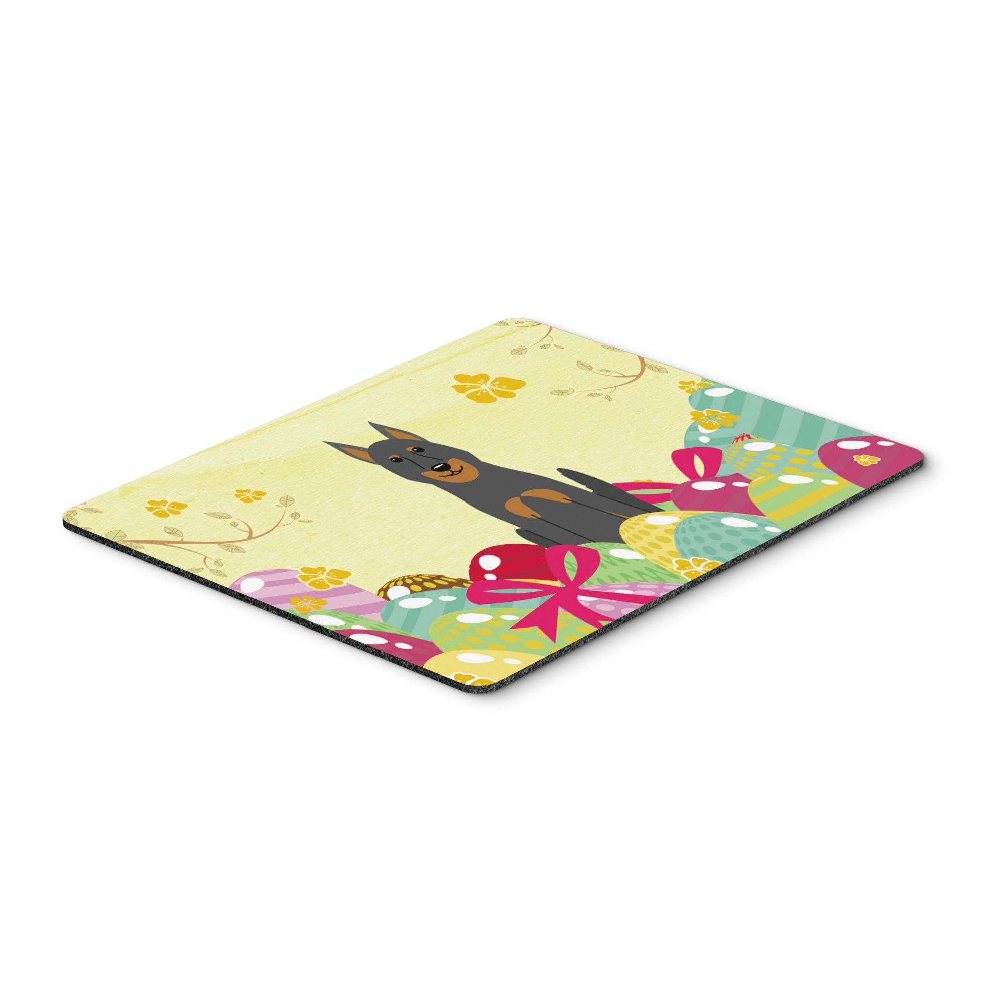 Caroline'S Treasures Easter Eggs Beauce Shepherd Dog Mouse Pad, Hot Pad Or Trivet, Multicolor, 7.75X9.25   (Bb6080Mp)