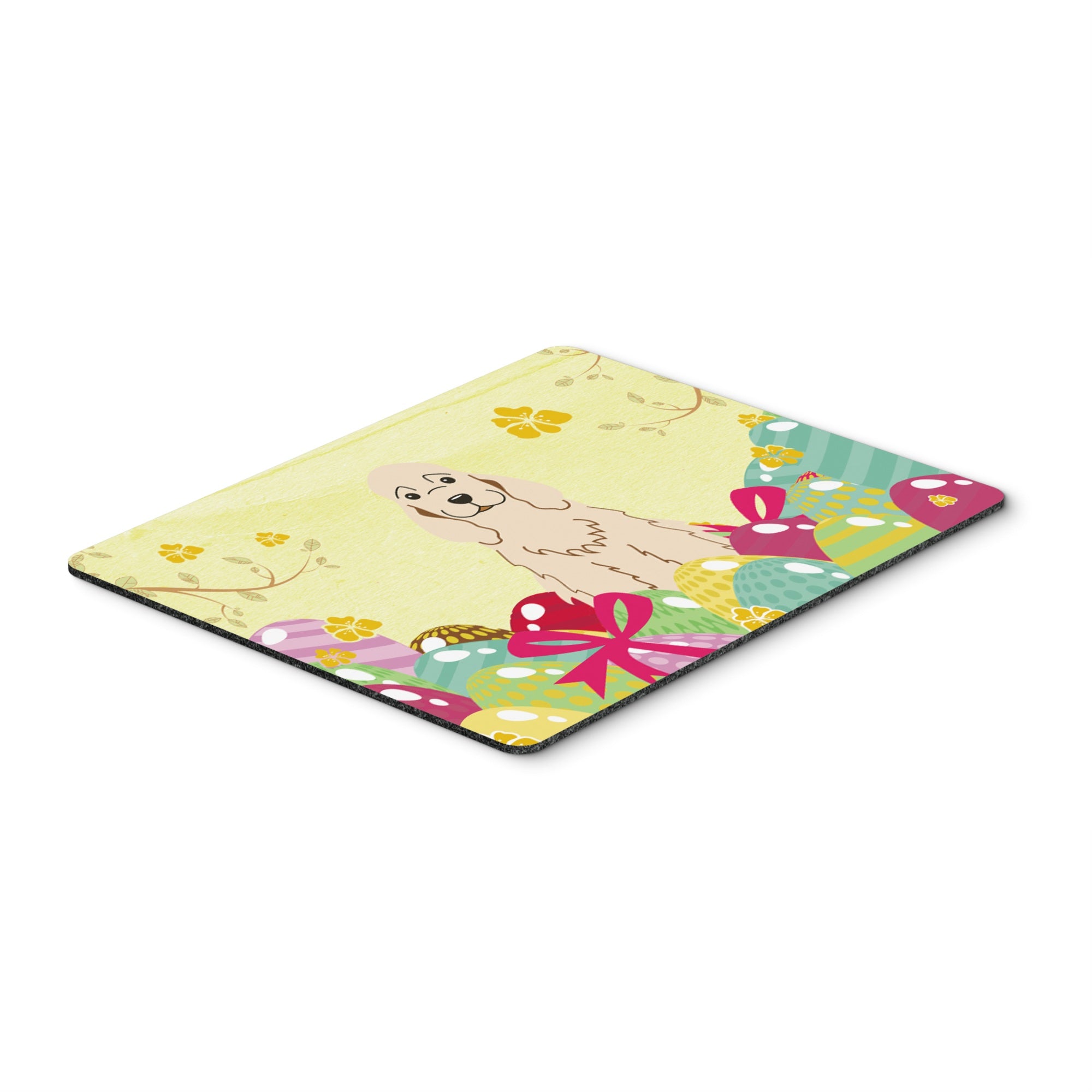 Caroline'S Treasures Easter Eggs Cocker Spaniel Buff Mouse Pad, Hot Pad Or Trivet, Multicolor, 7.75X9.25   (Bb6094Mp)