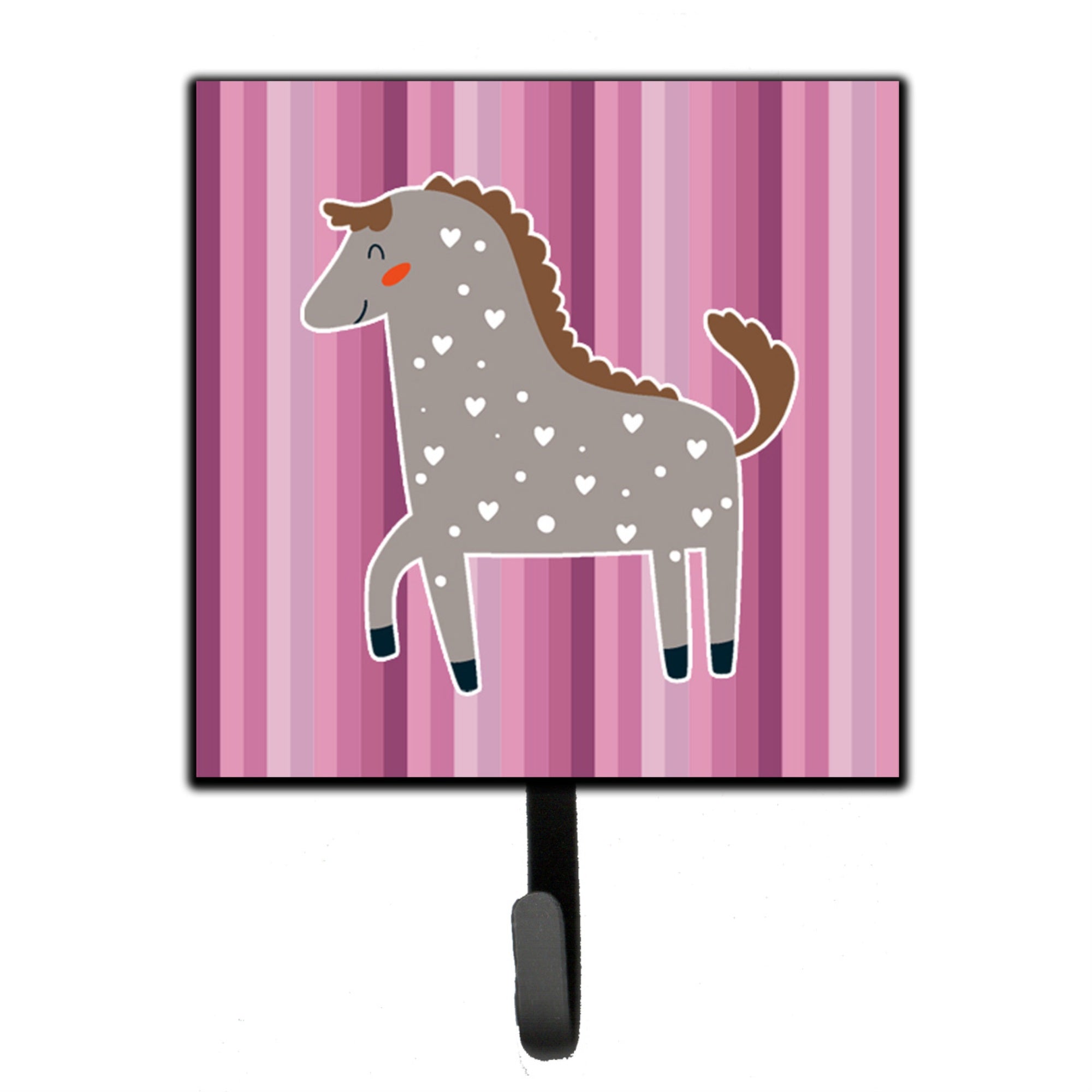 Caroline'S Treasures Horse Wall Hook, Small, Multicolor