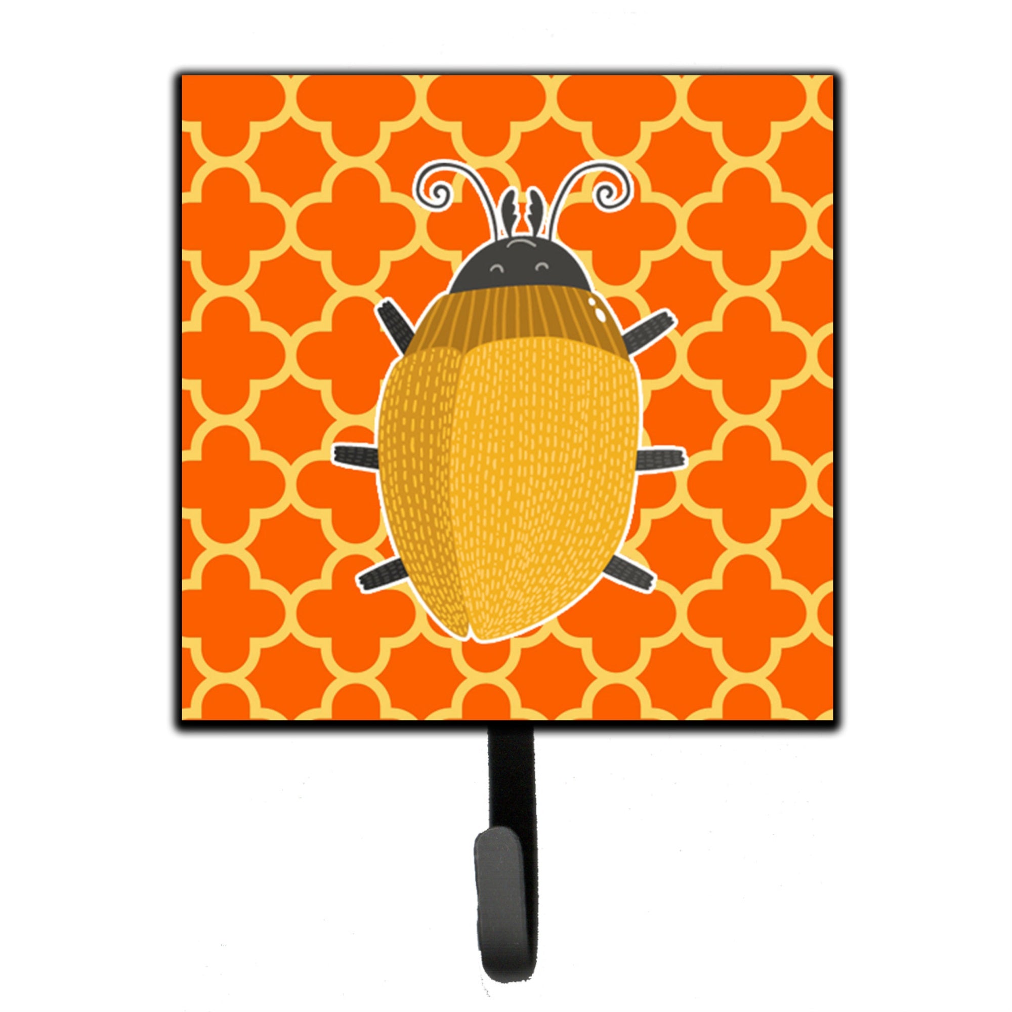 Caroline'S Treasures Beetle Wall Hook, Small, Multicolor