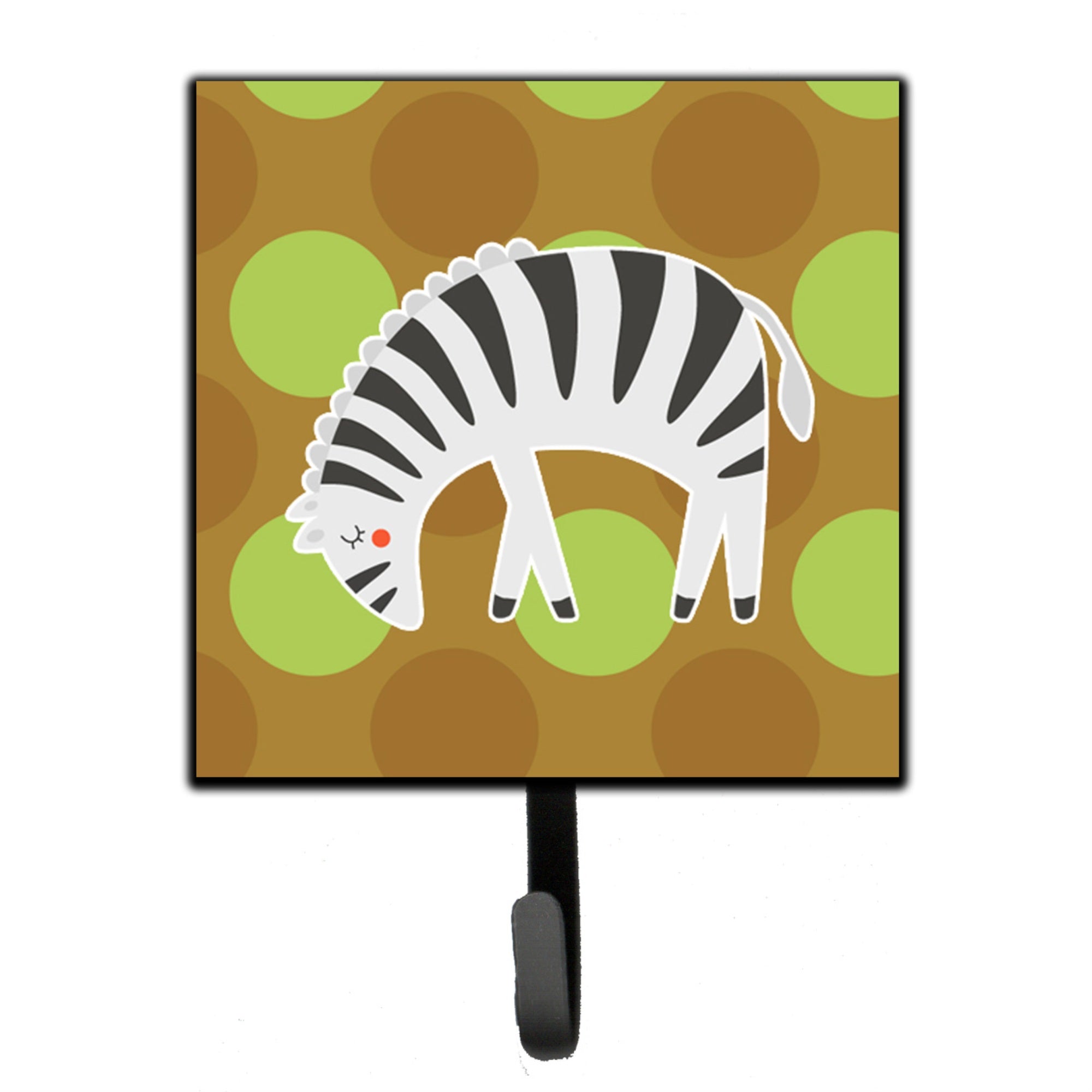 Caroline'S Treasures Zebra Wall Hook, Small, Multicolor