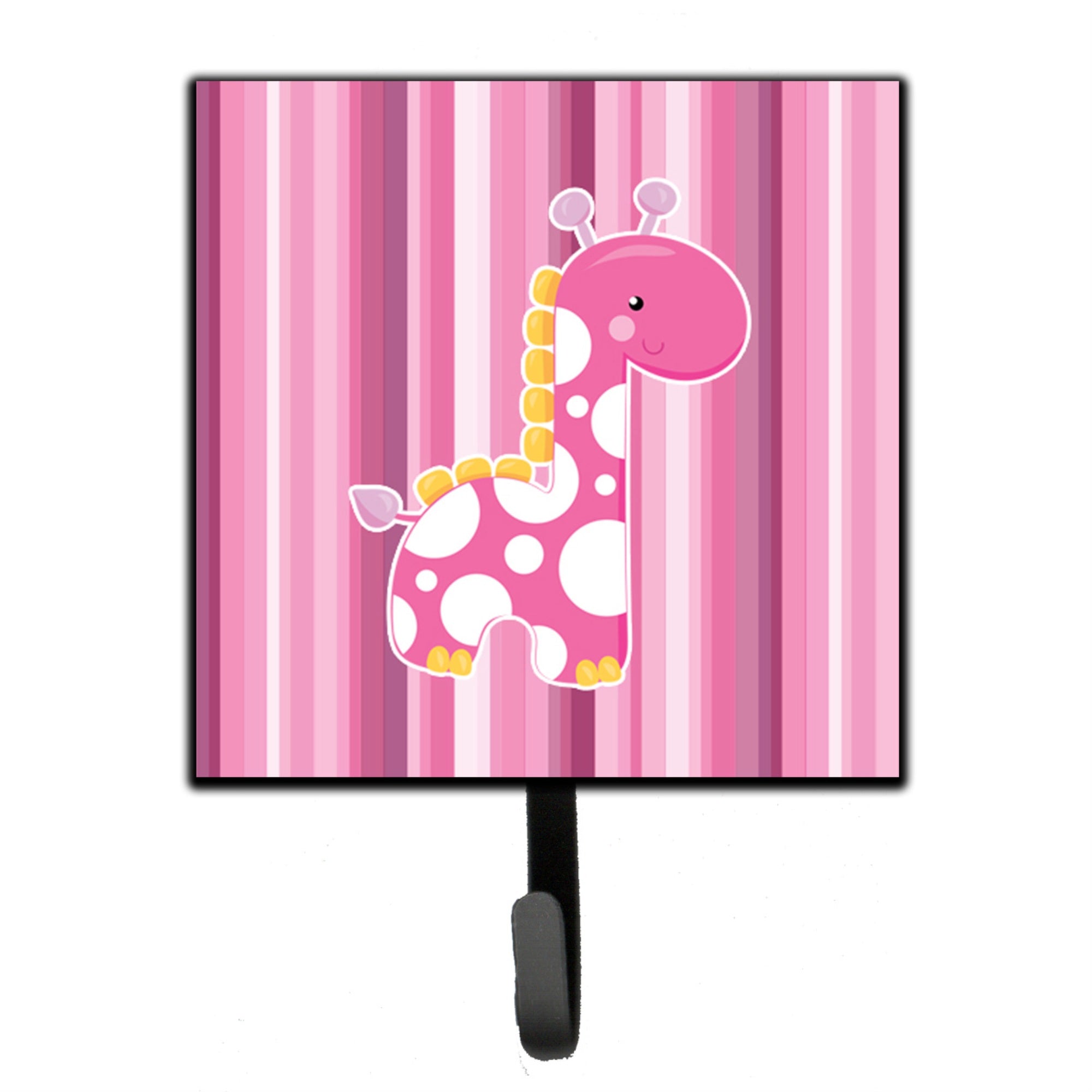 Caroline'S Treasures Girl Giraffe Wall Hook, Small, Multicolor