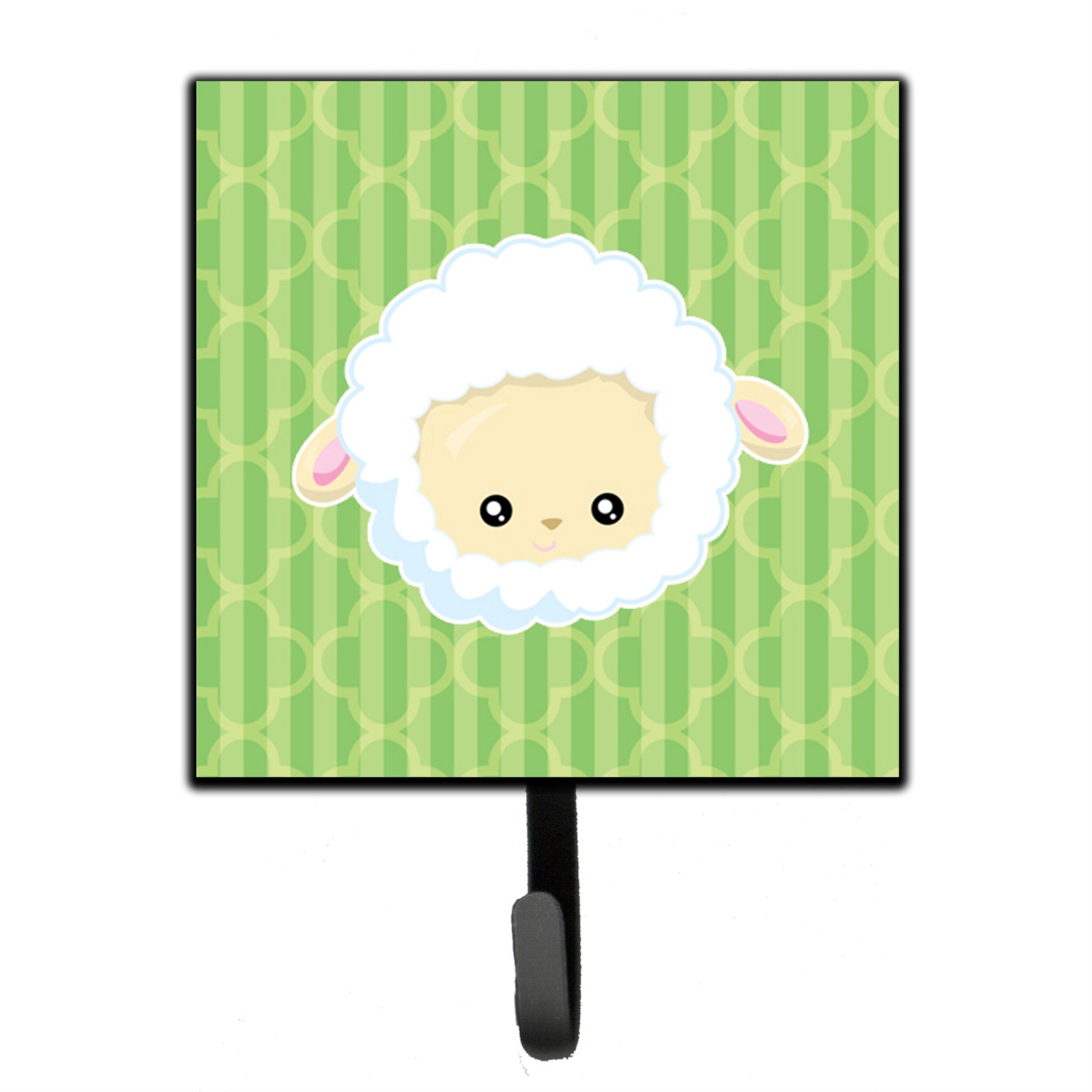 Caroline'S Treasures Sheep Lamb Face Wall Hook, Small, Multicolor